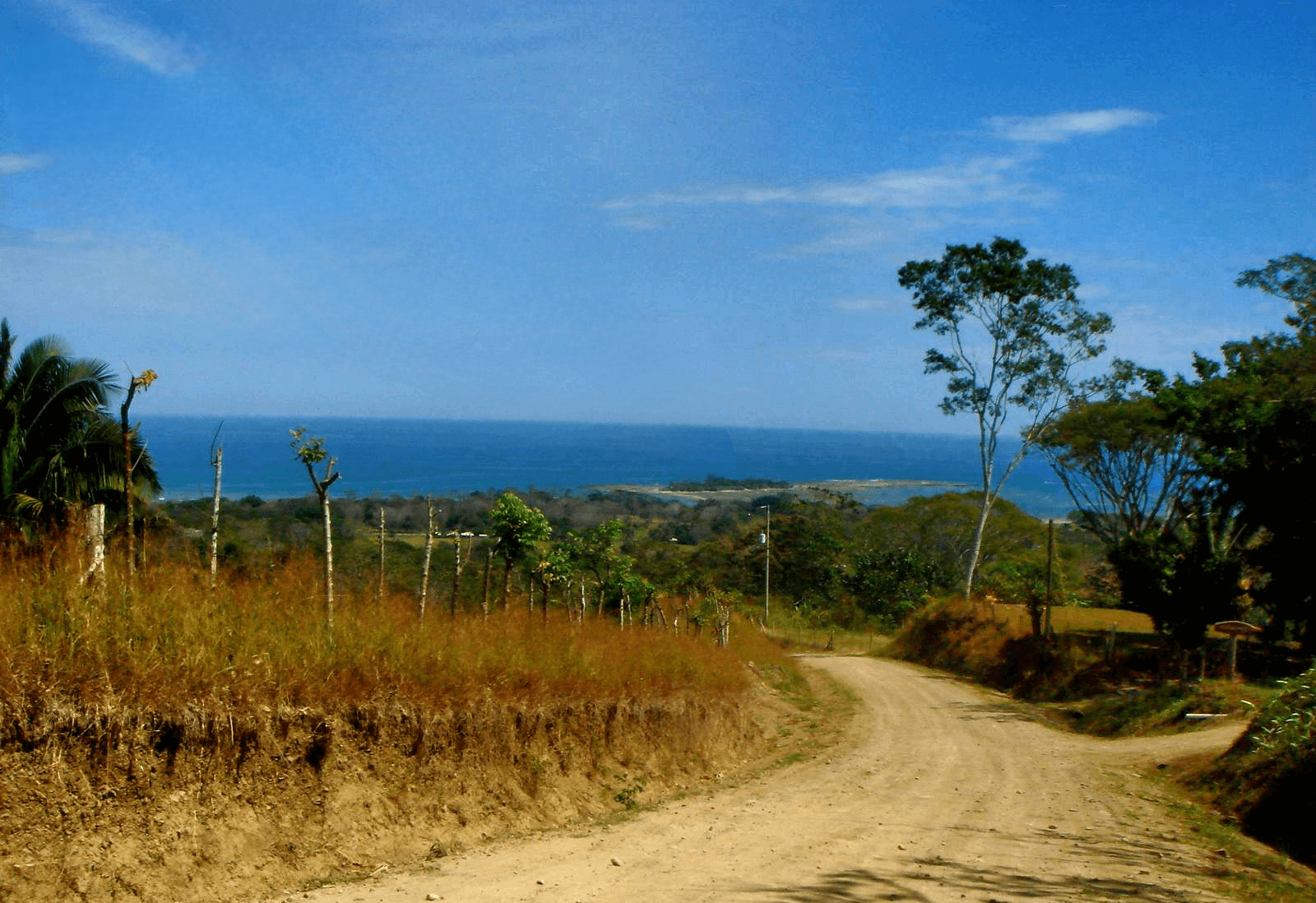 Sea and sea side view