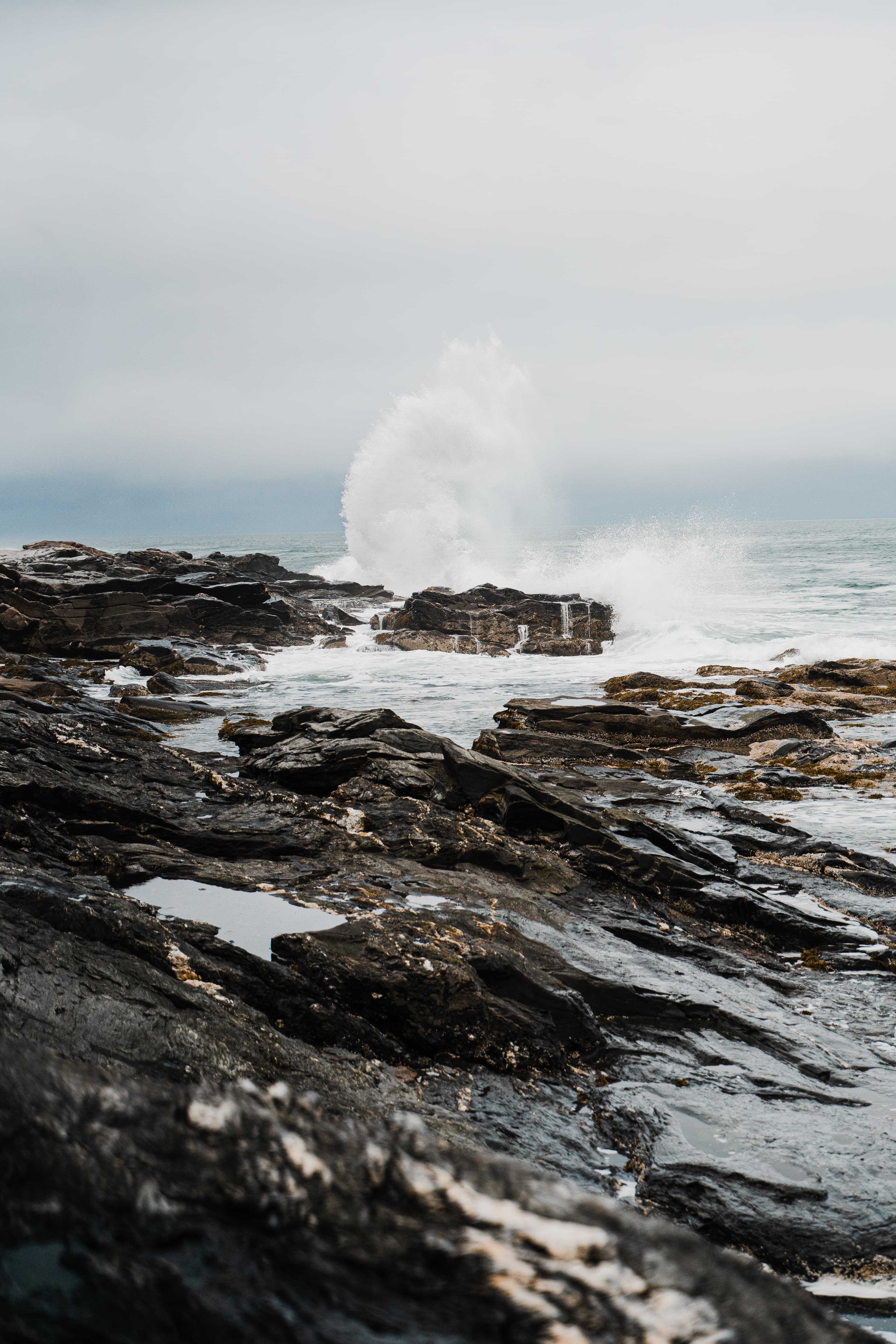 Sea and seaside view