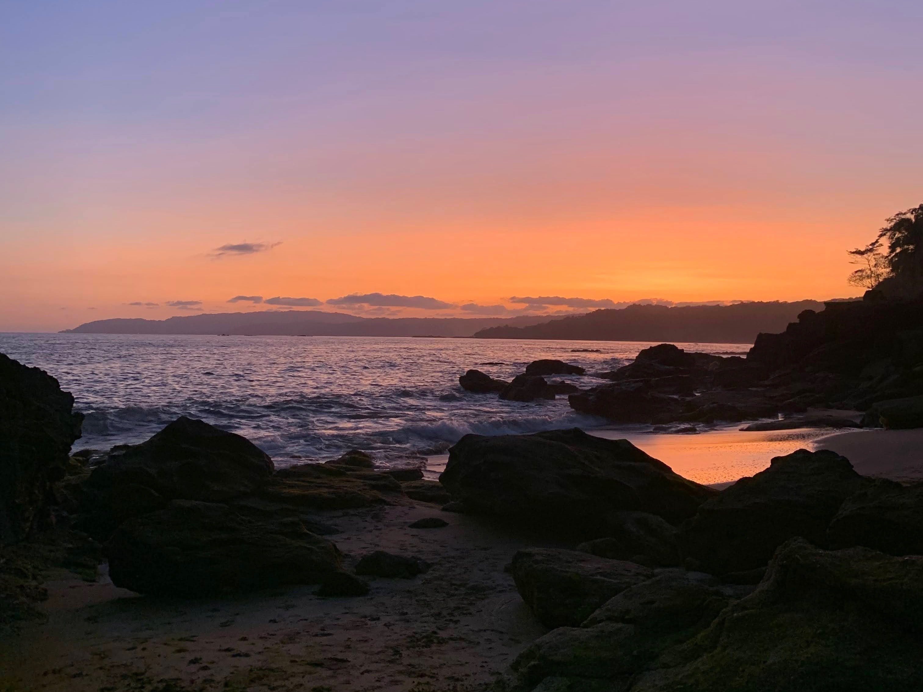 Beach sunset