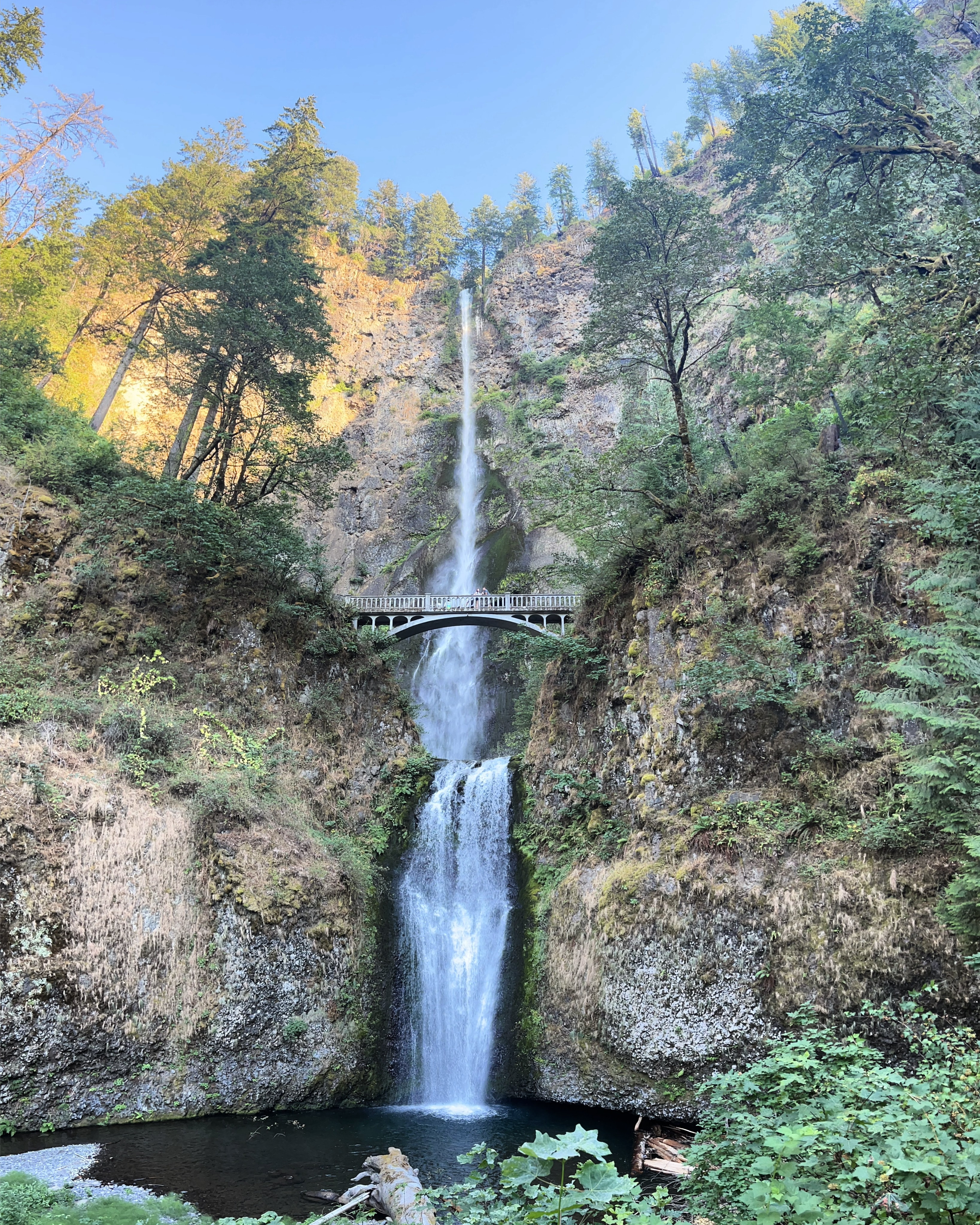 View of a waterfall