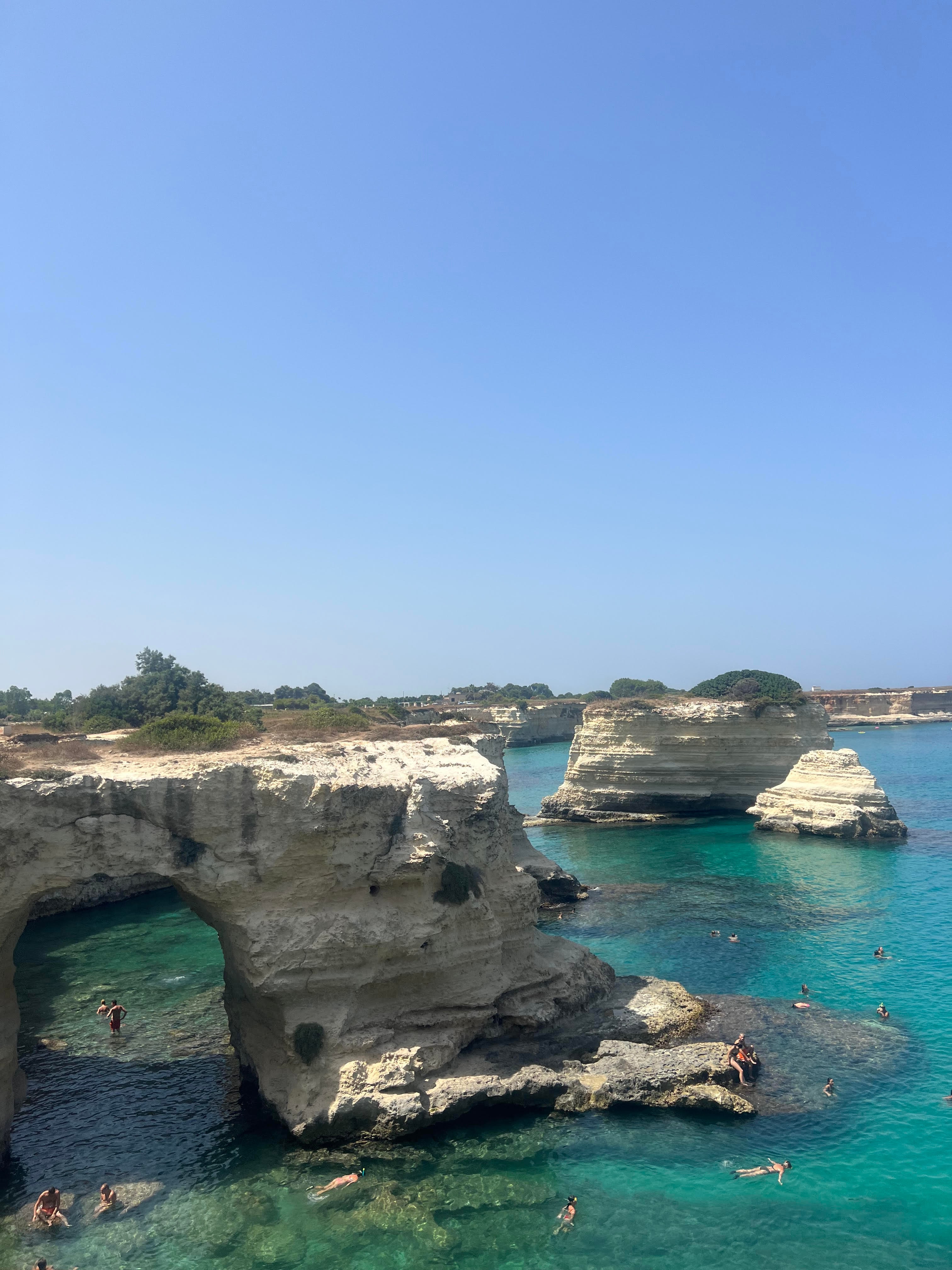 Sea and sea stacks view