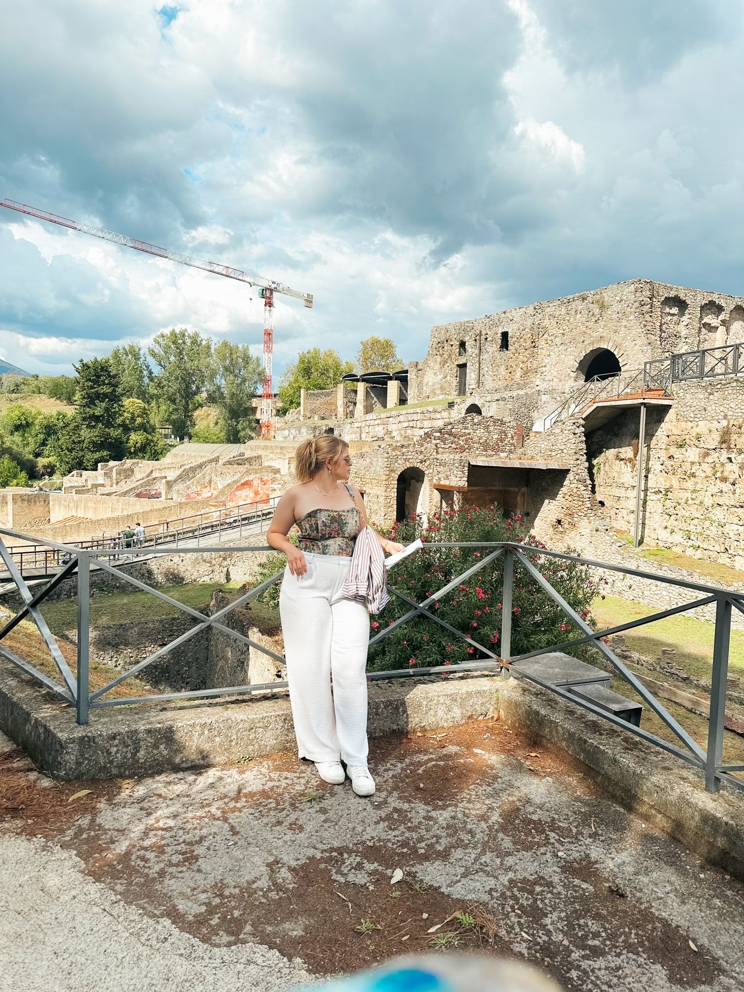 The ruins of Pompeii