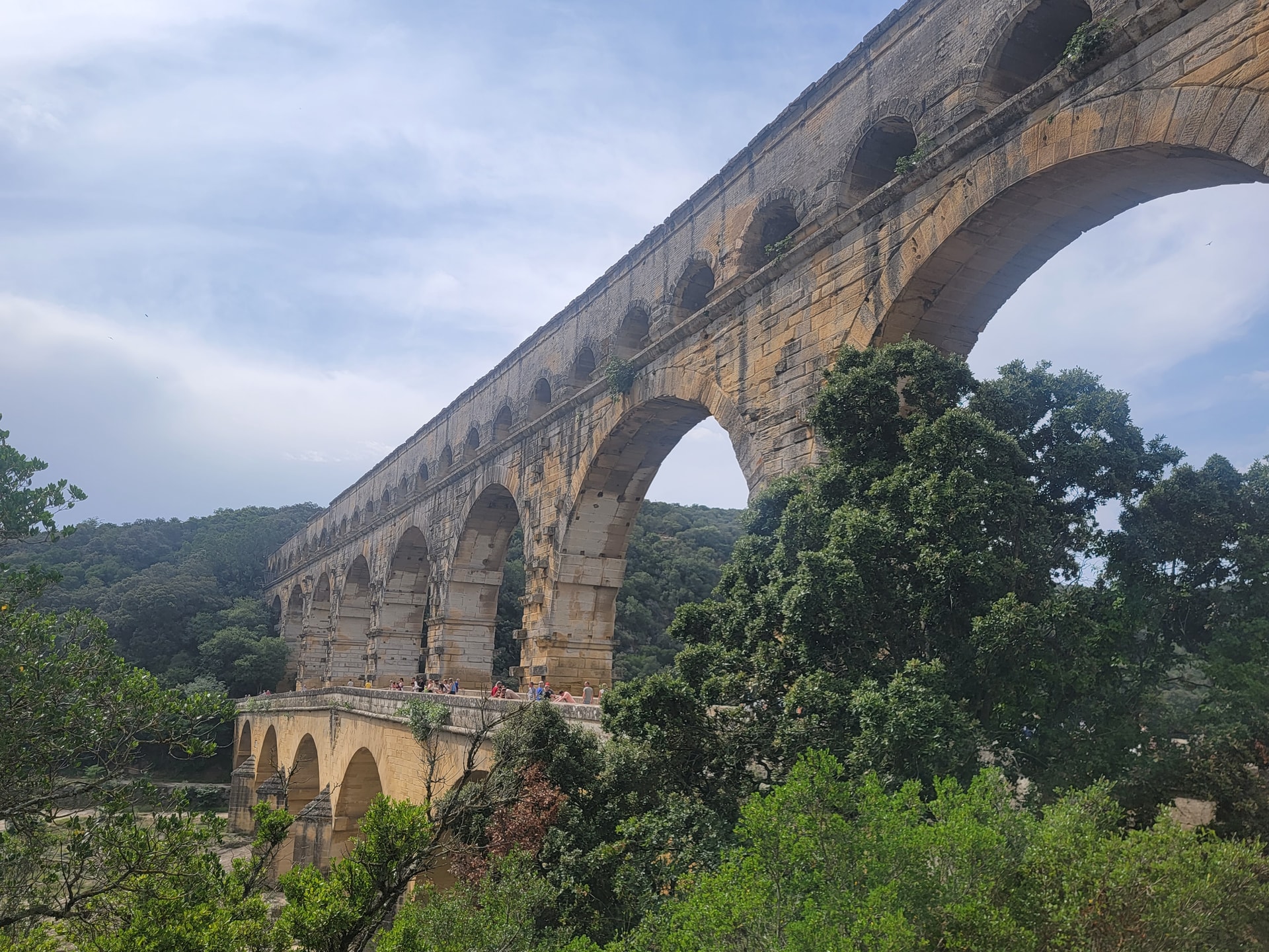 Picture of Pont du Gard bridge