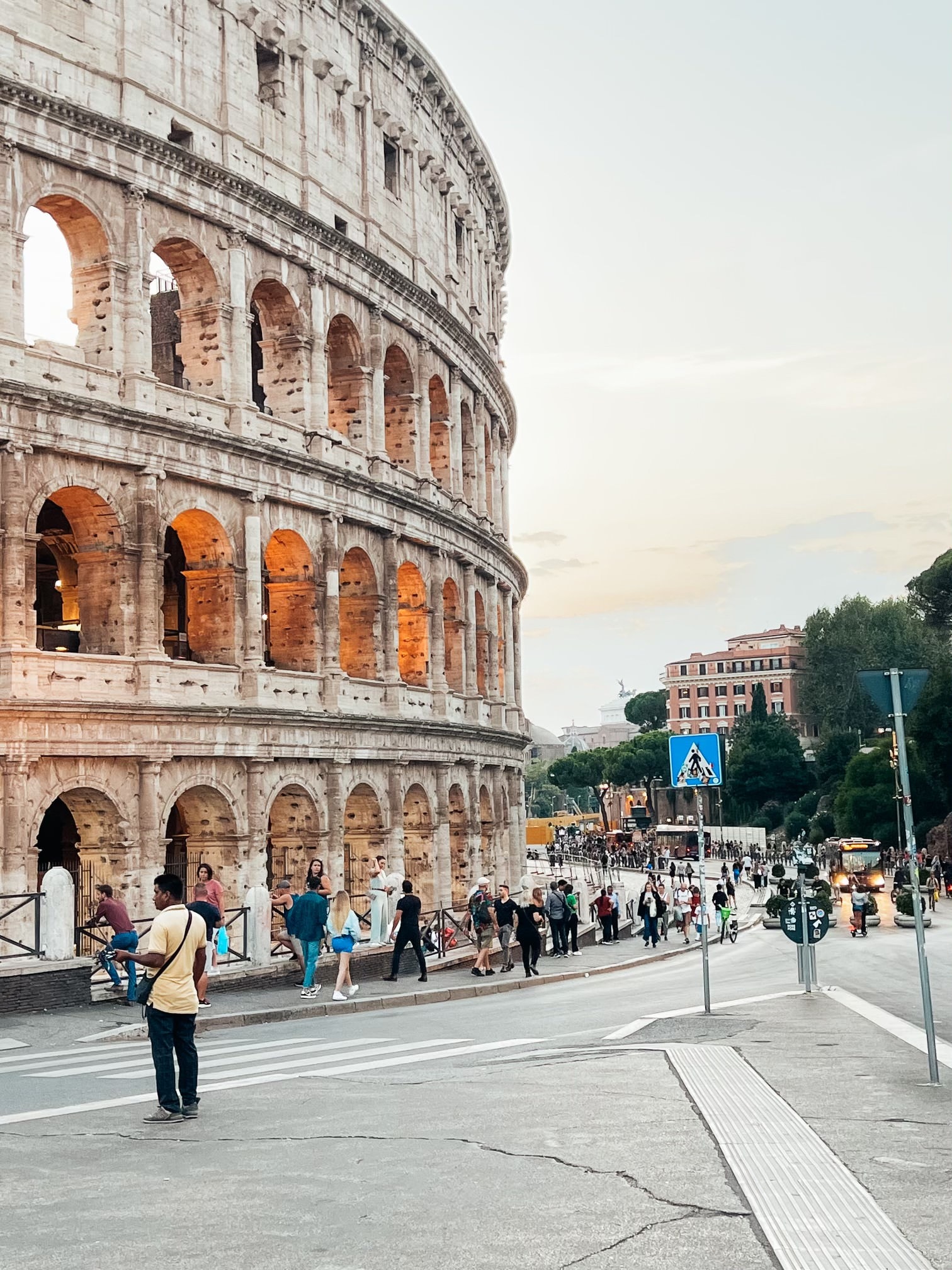 The Colosseum in Rome