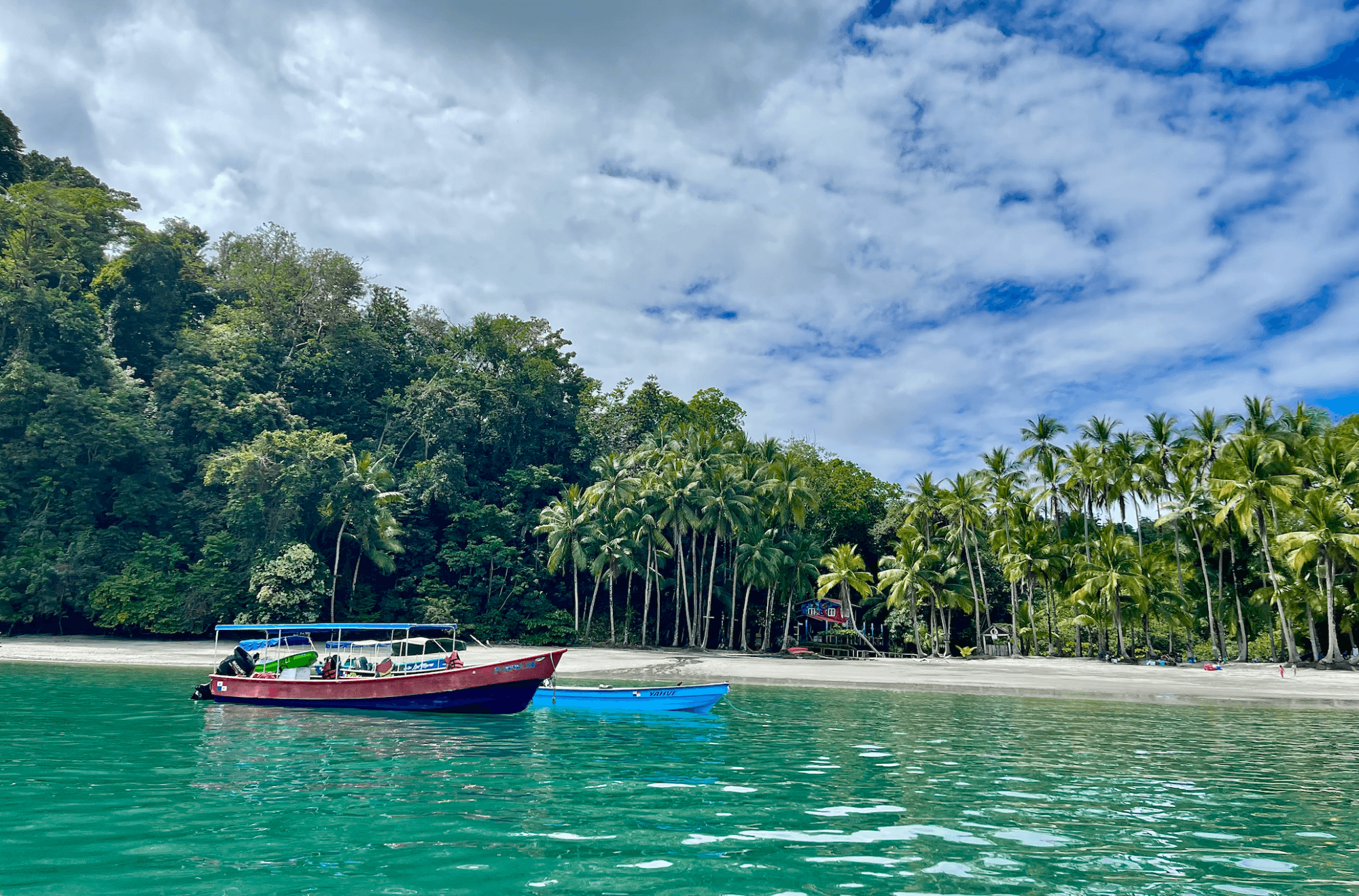 Boat on a beach.