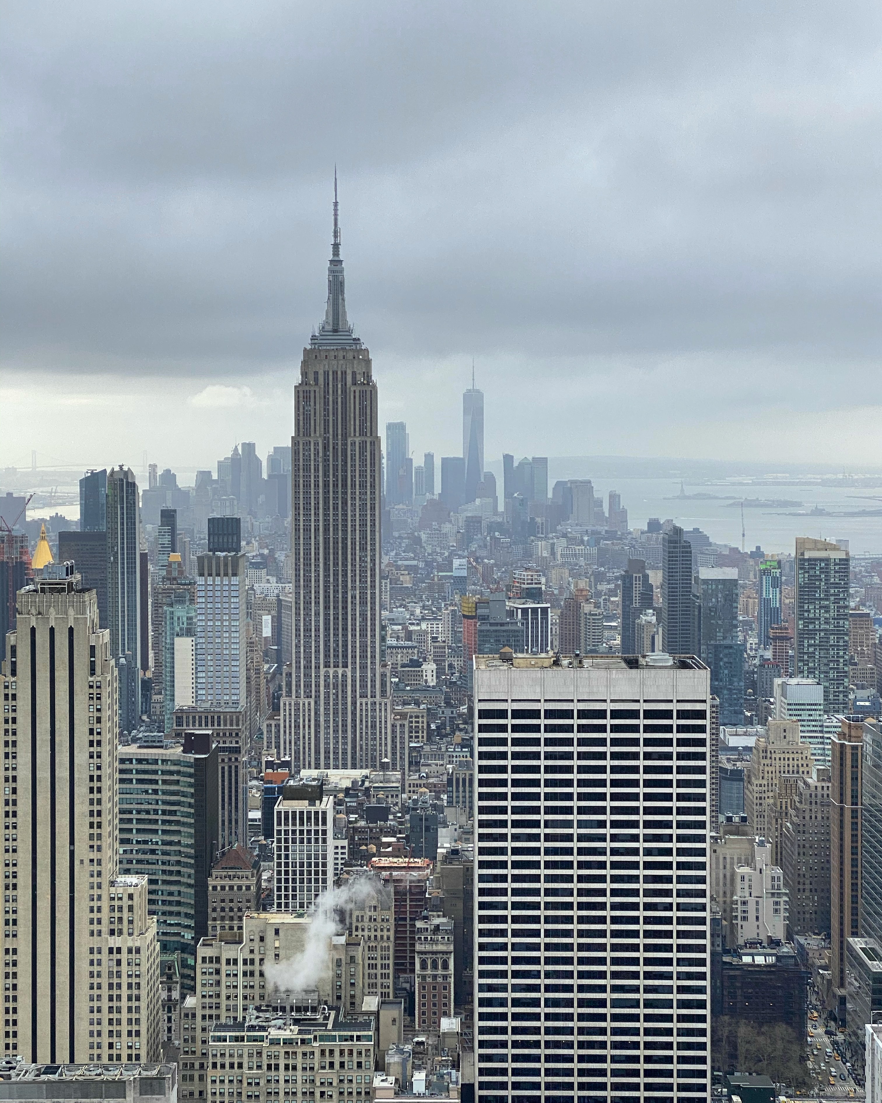 Skyrocketed buildings view