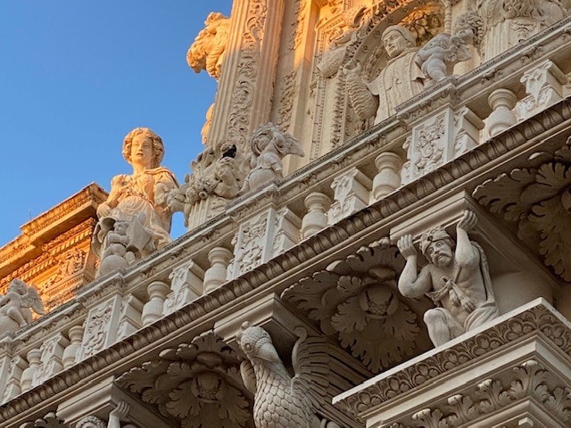 The captivating architecture of Lecce, Italy.