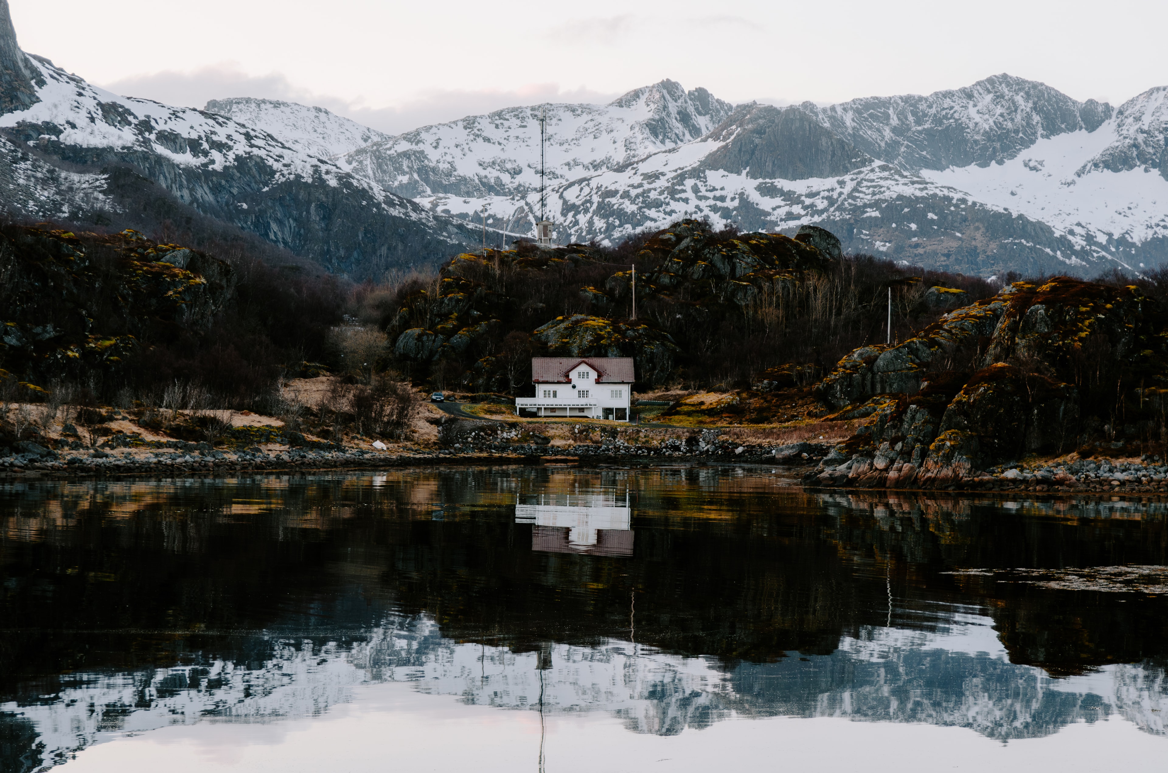 View of a snowy region