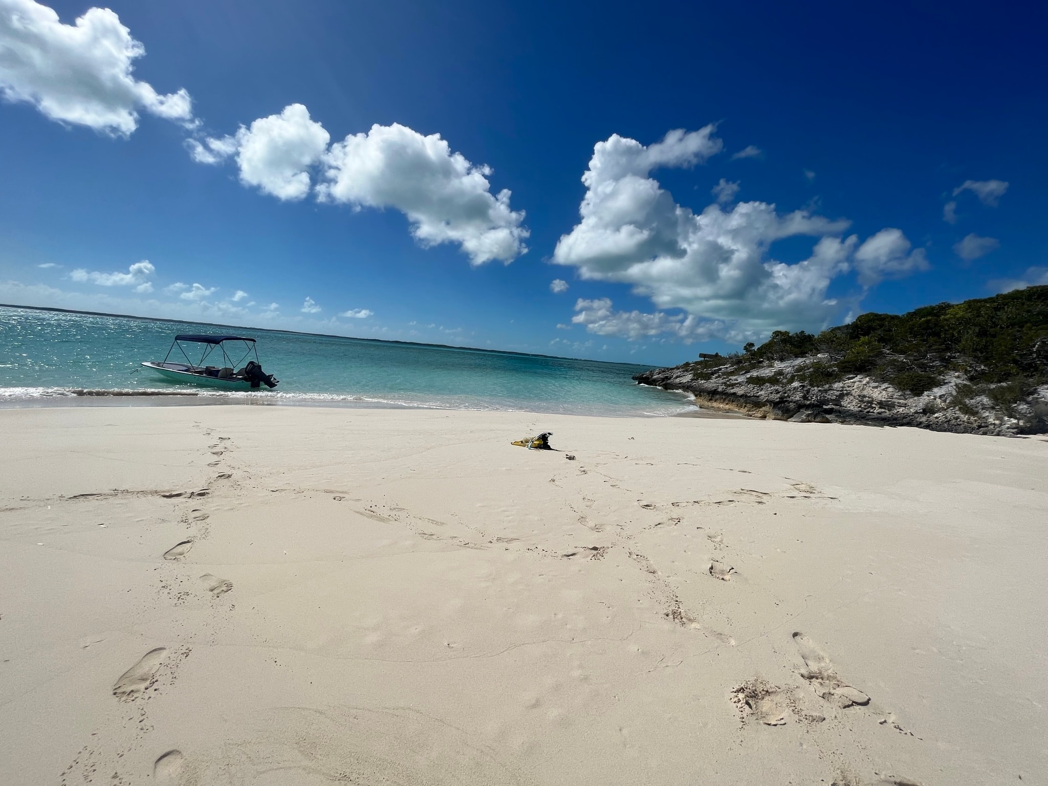 A beautiful view of sea from beach