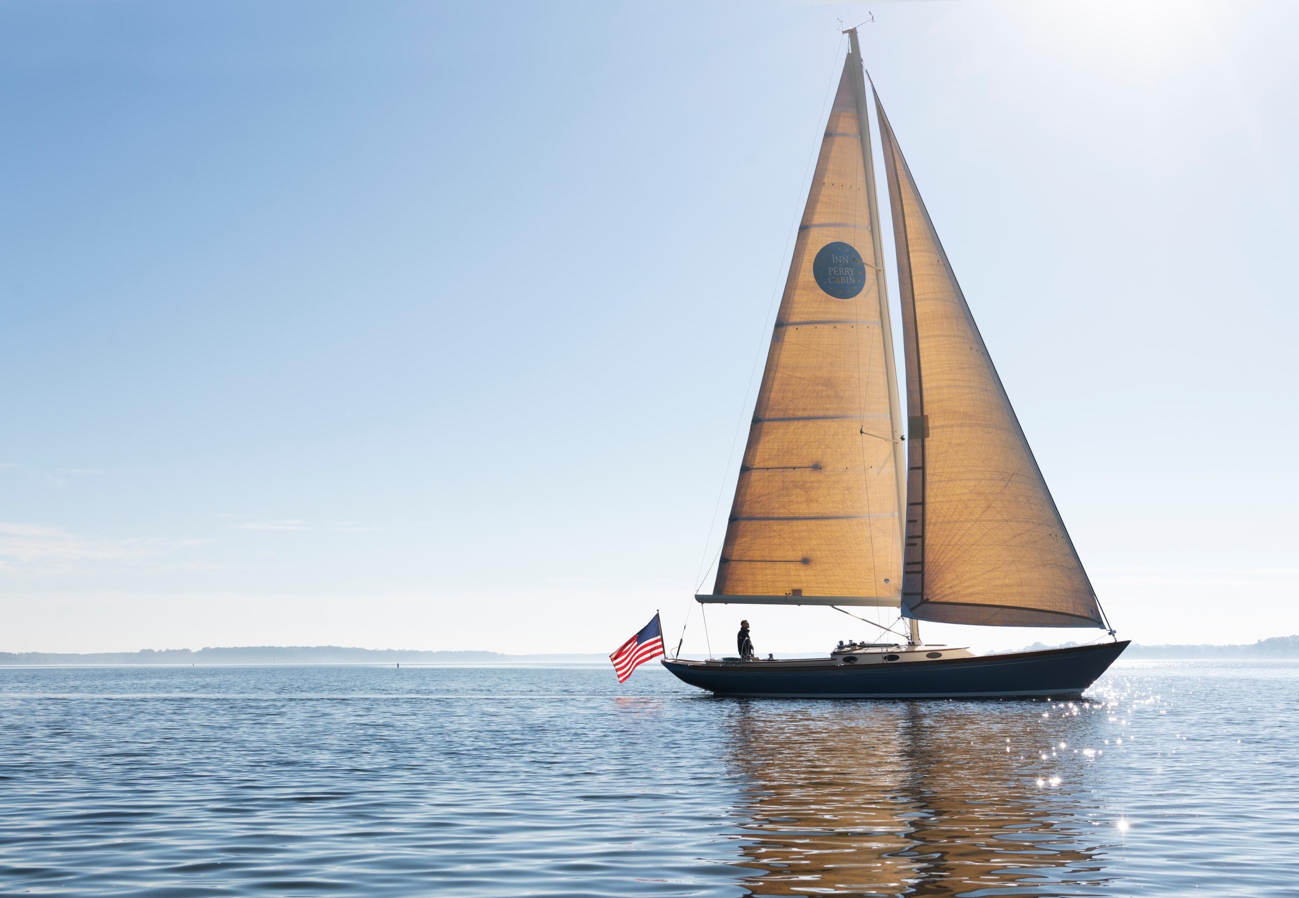 One of the many things you can do in Eastern Shore, Maryland is sailing.