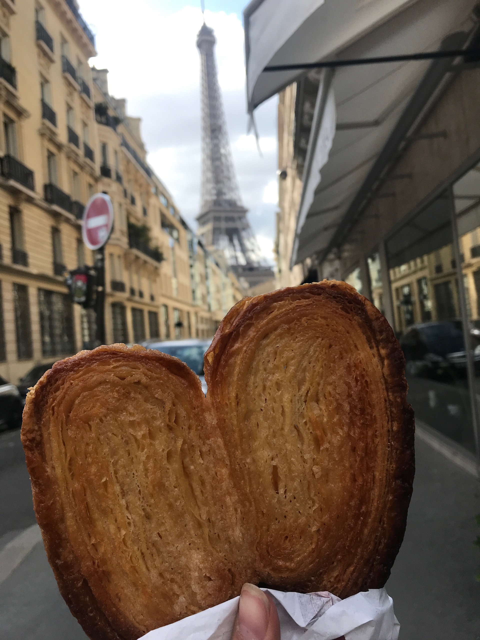 pretzel on a street