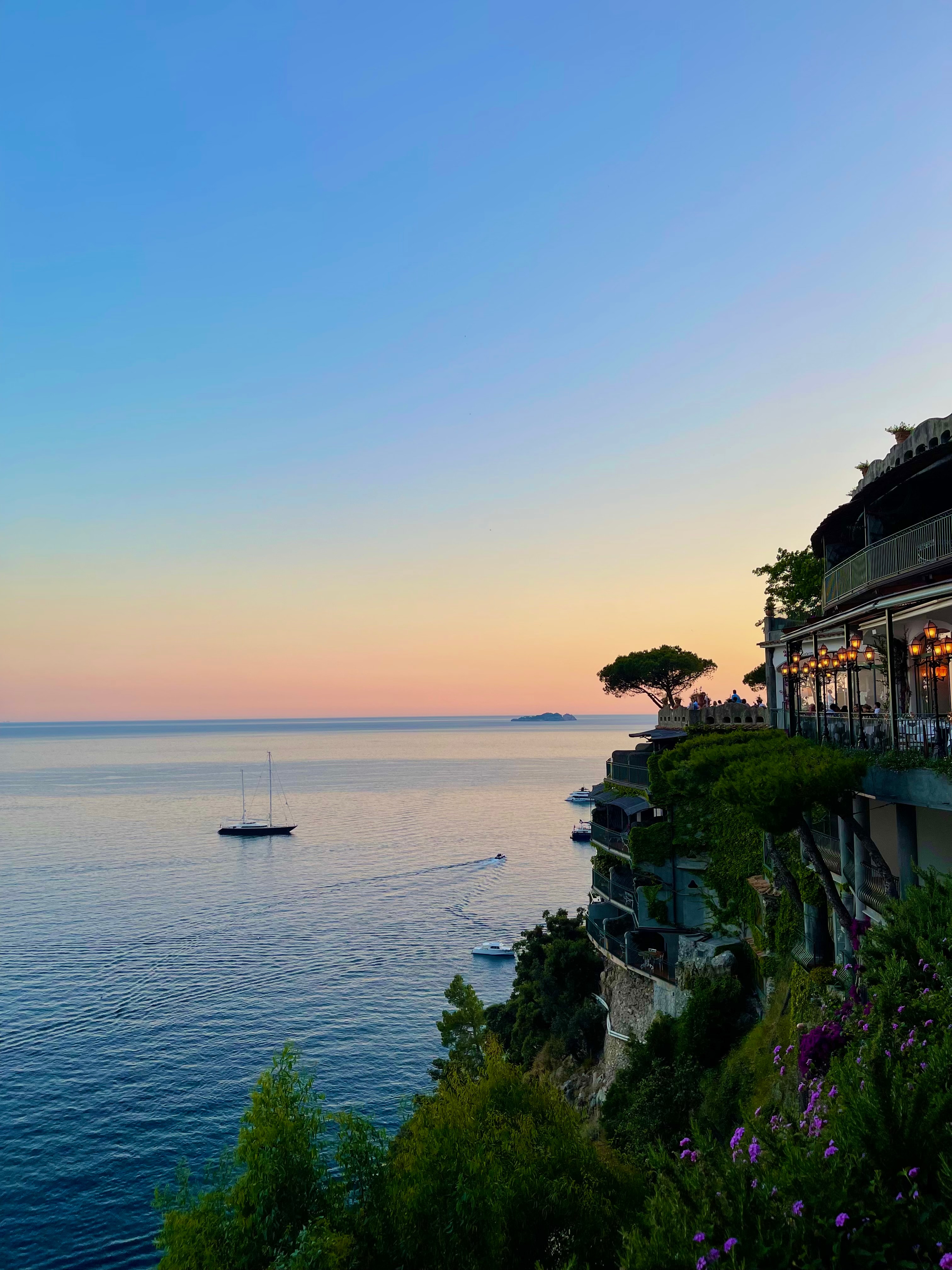 Sea and seaside view