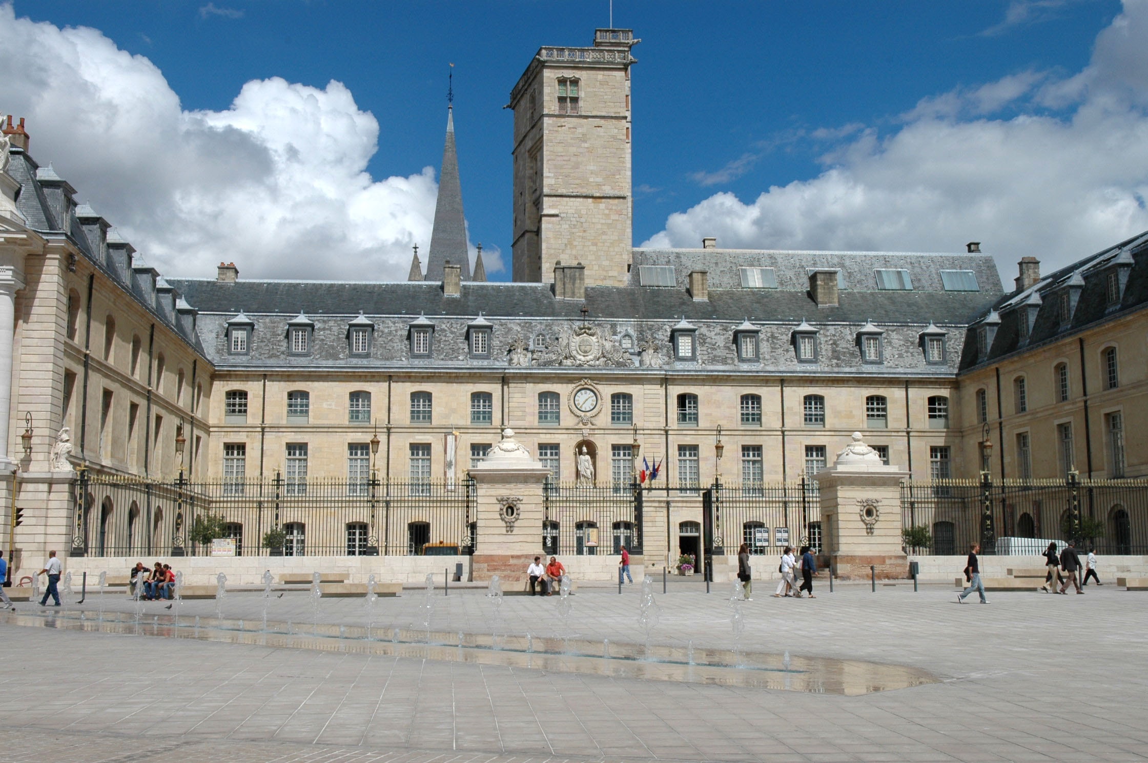 The Palace of the Duke of Burgundy is a majestic architectural gem showcasing the region's rich history and grandeur in the heart of Dijon, France.