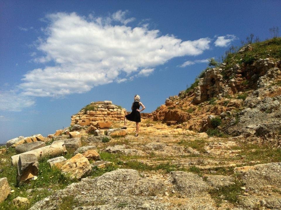 hike on rocks