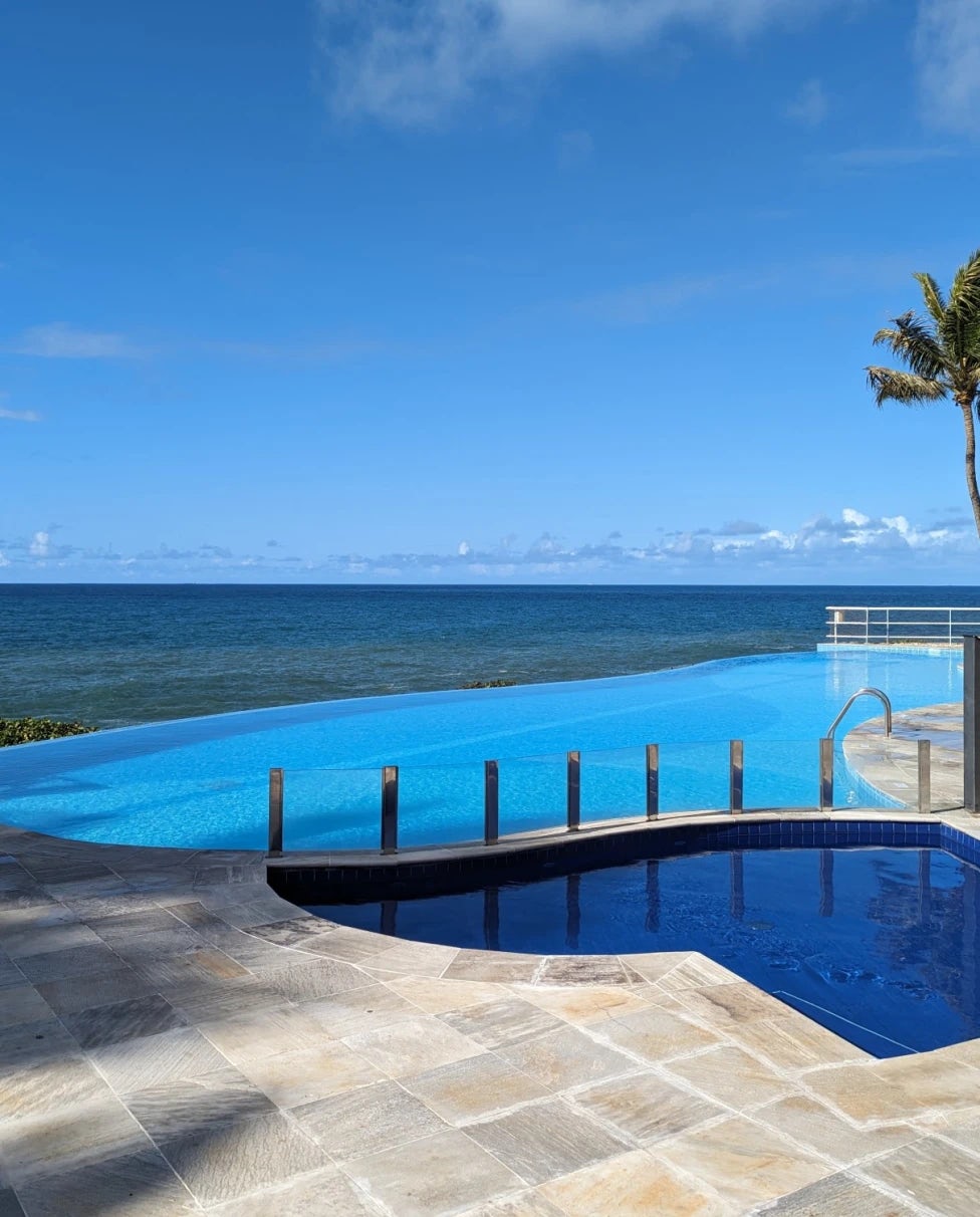 The Magnificent Ocean Blue of Bahia, Brazil 