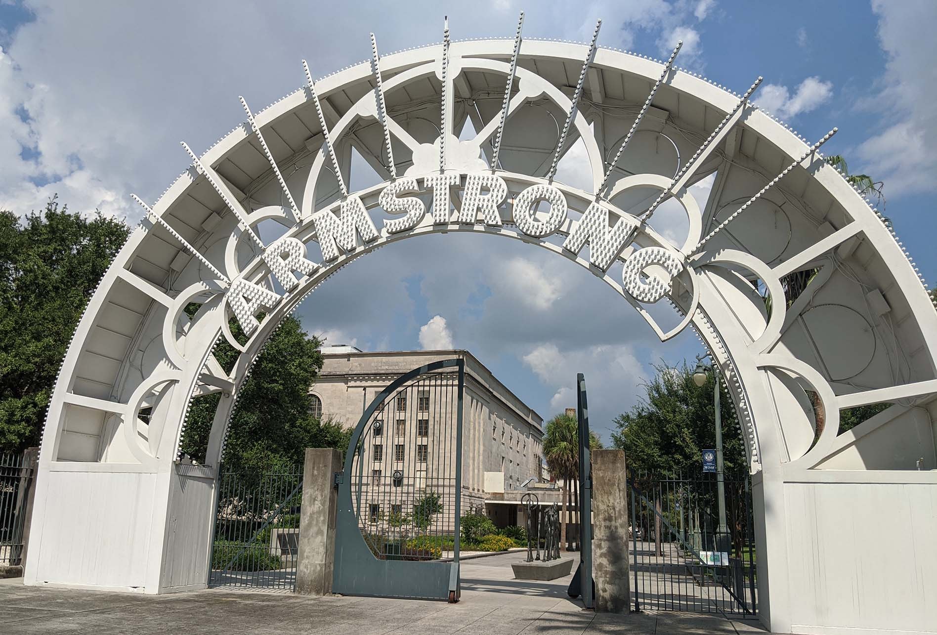 Louis Armstrong Park is a 32-acre city park in New Orleans.