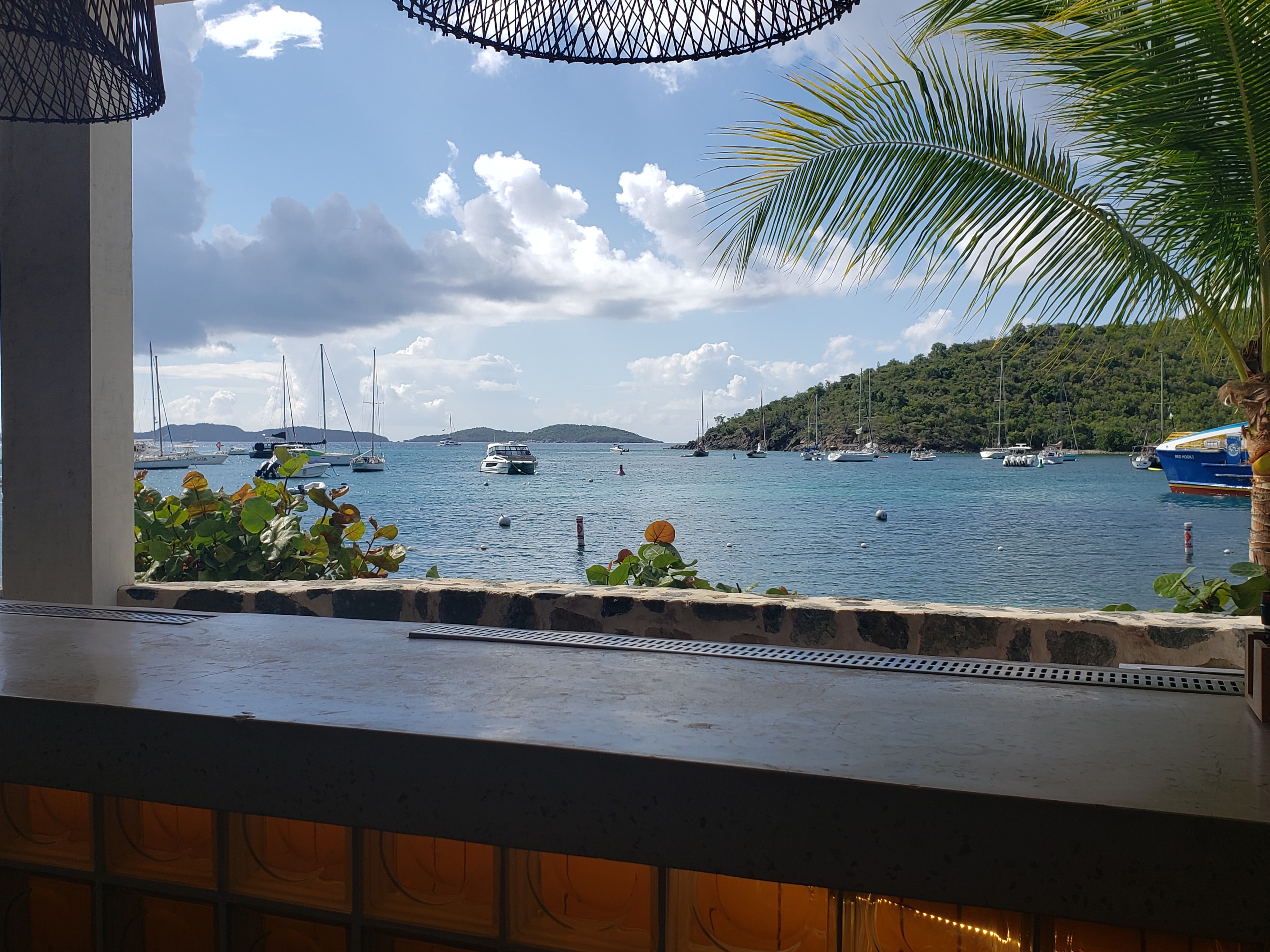 A view of the beach during the day