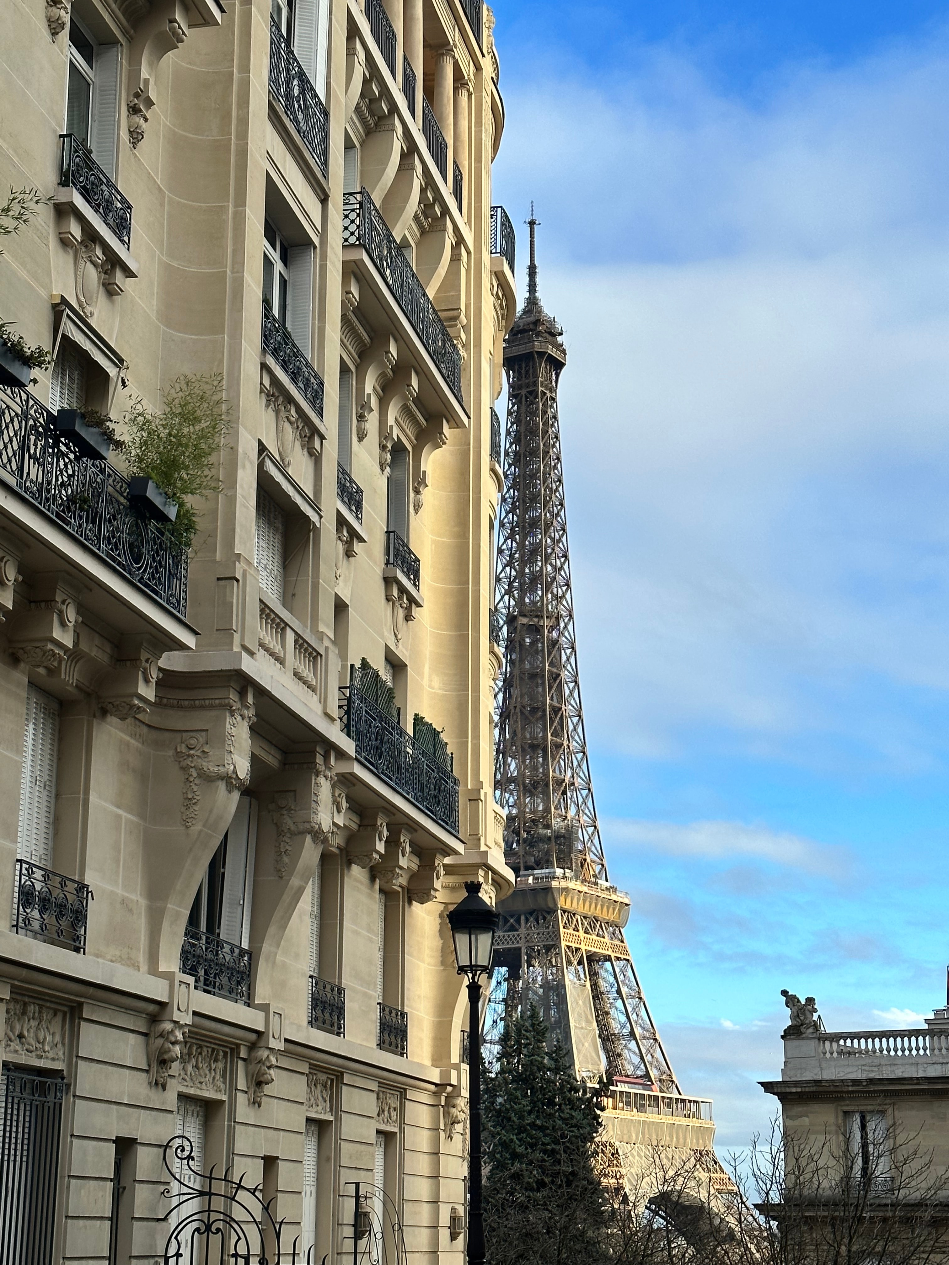 The Eiffel Tower during the daytime.