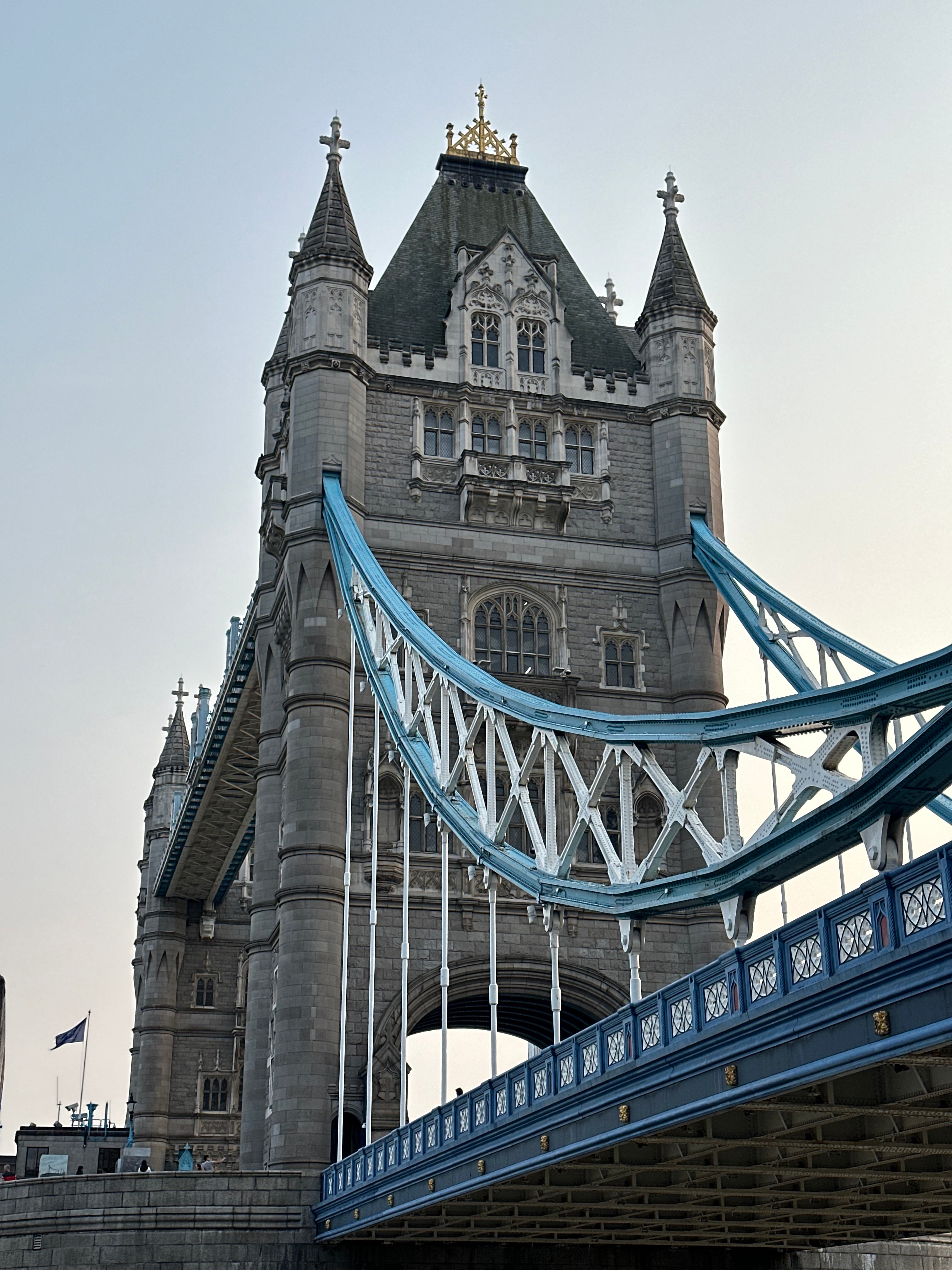 A view of a bridge in London. 