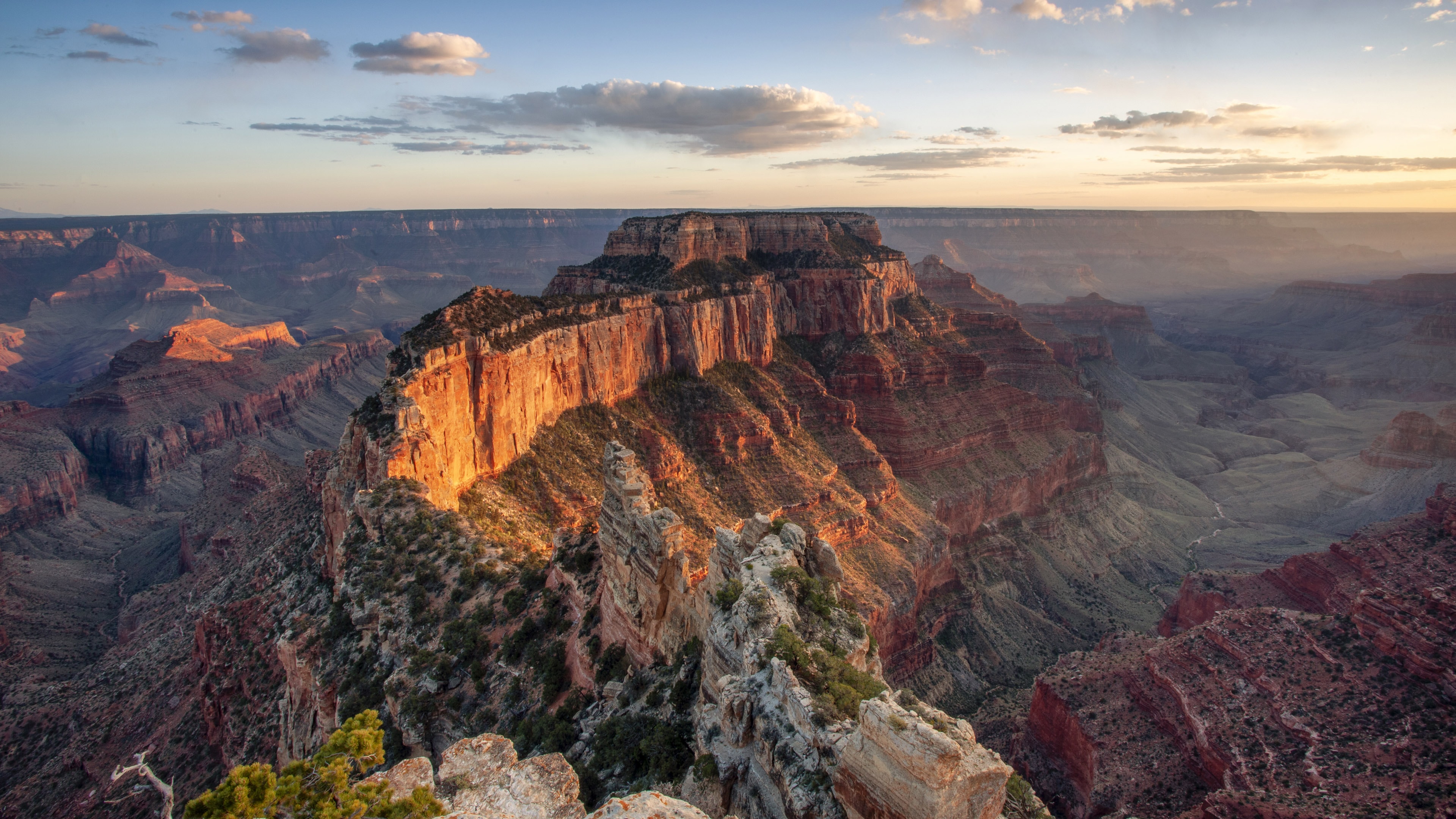 Grand Canyon at sunrise.