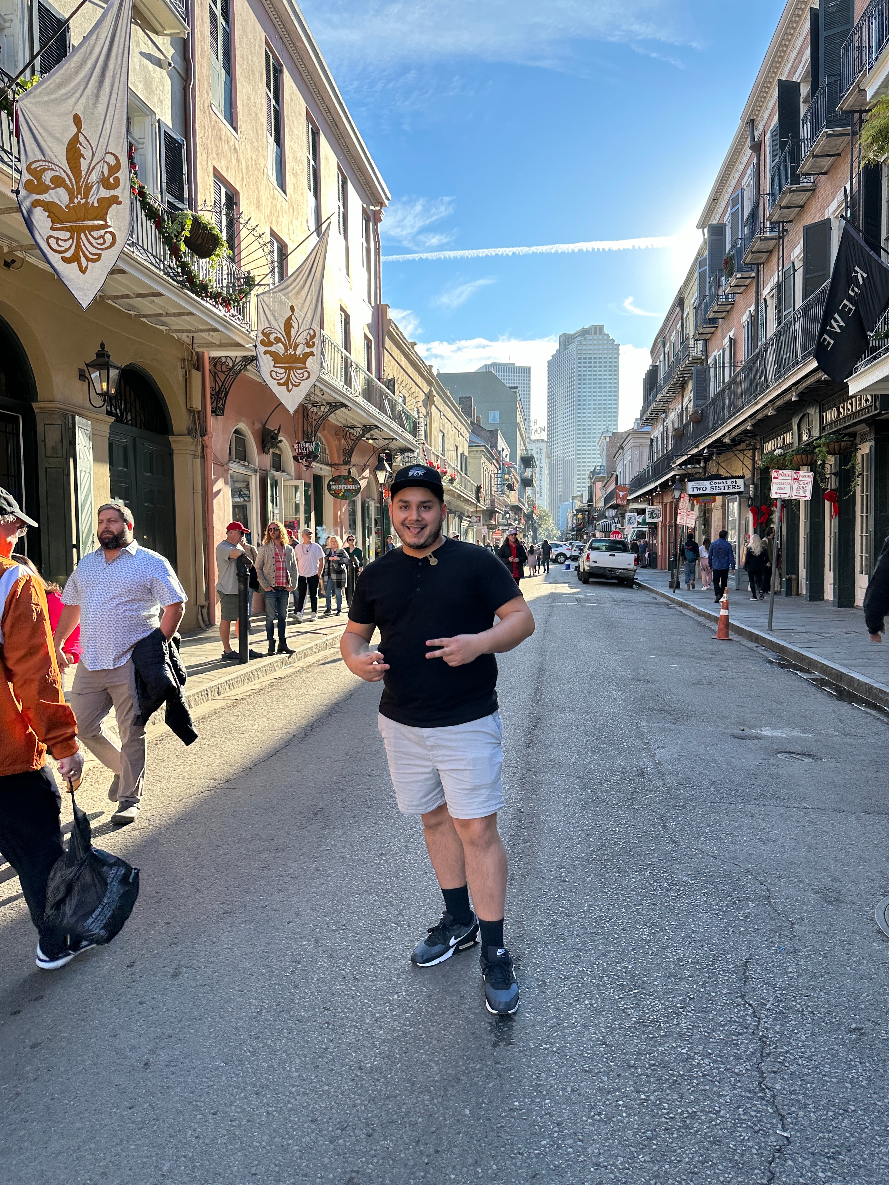 Advisor posing in a street during the daytime. 