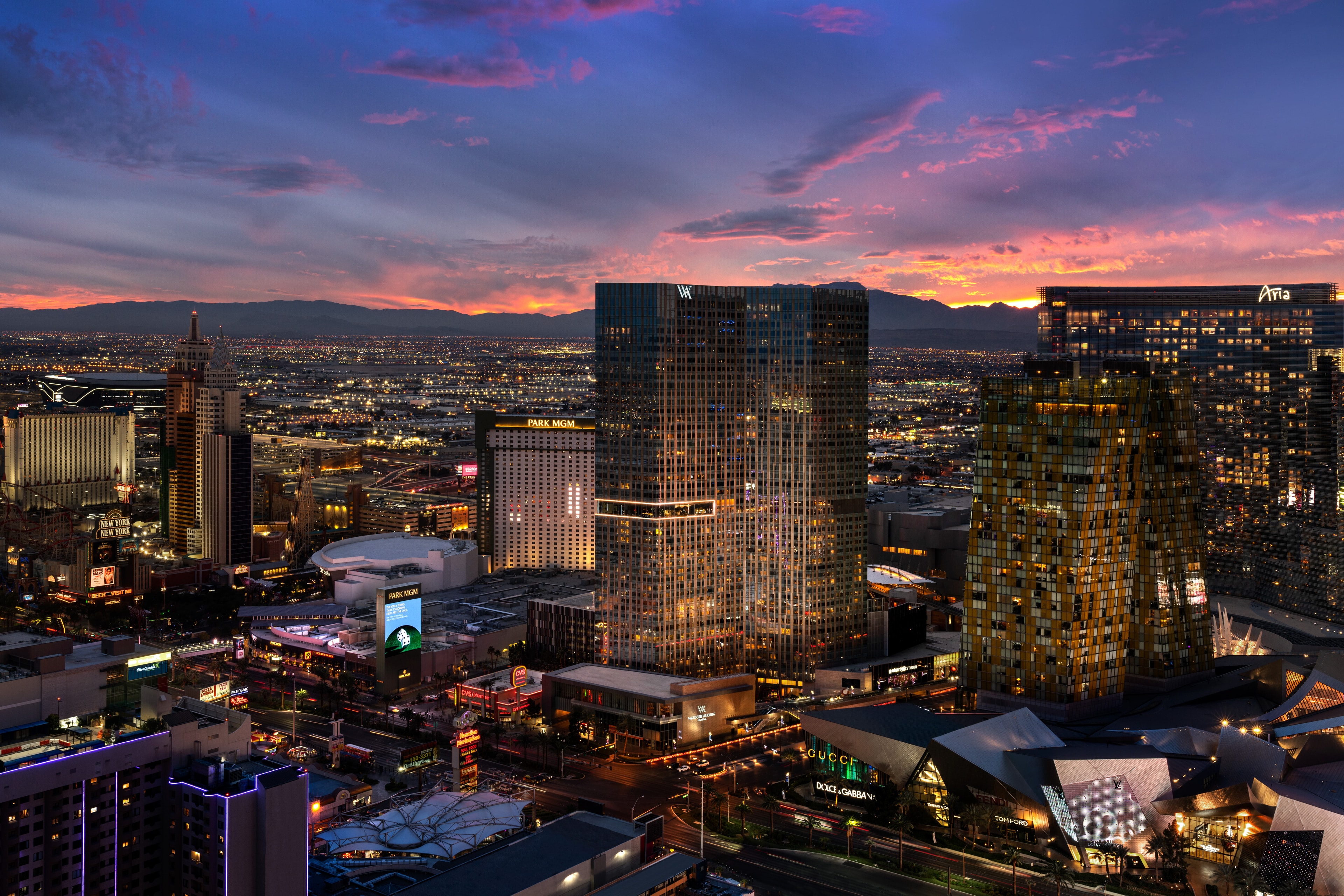 Las Vegas at night