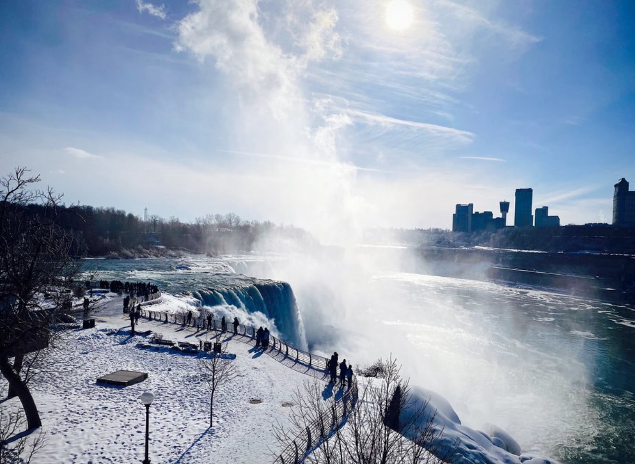 Beautiful view of Niagara Falls