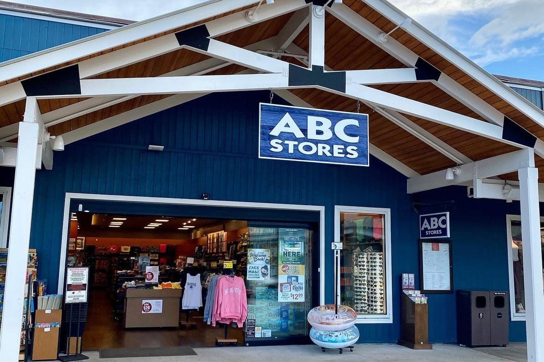 Upon arrival, you can buy souvenirs and other necessities at ABC Stores.