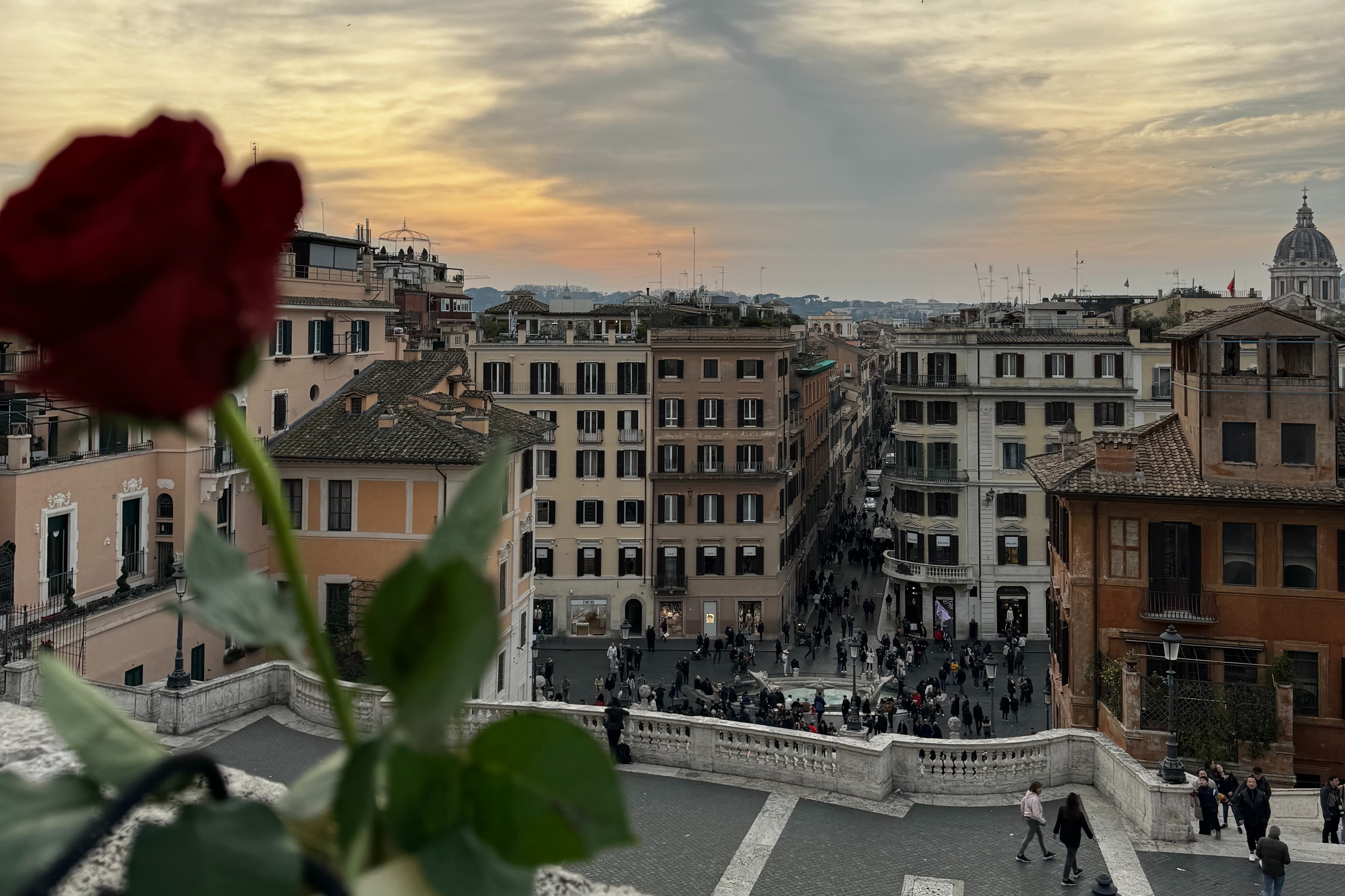 City view of Rome, Italy