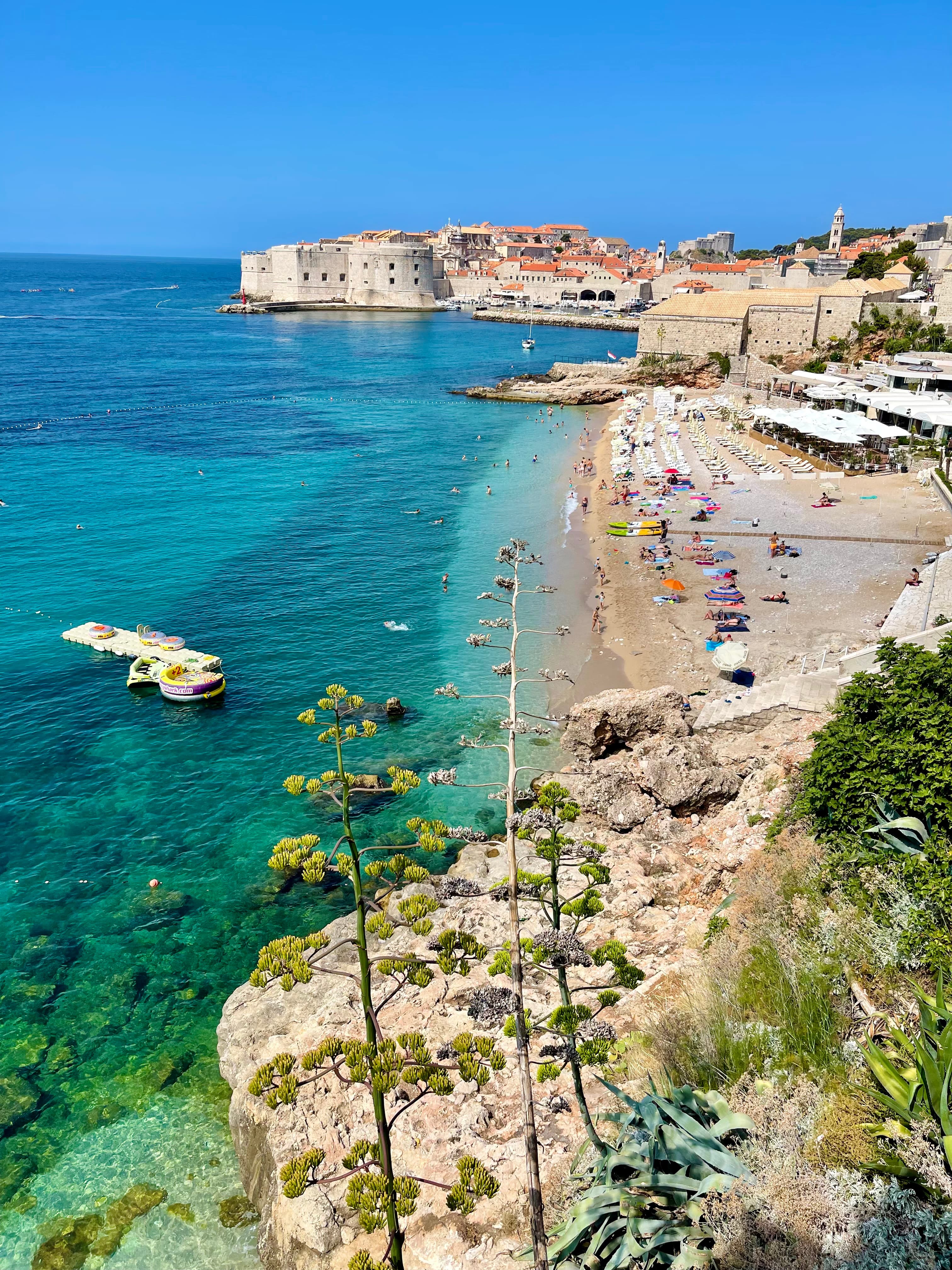 View of a beautiful sea and beach