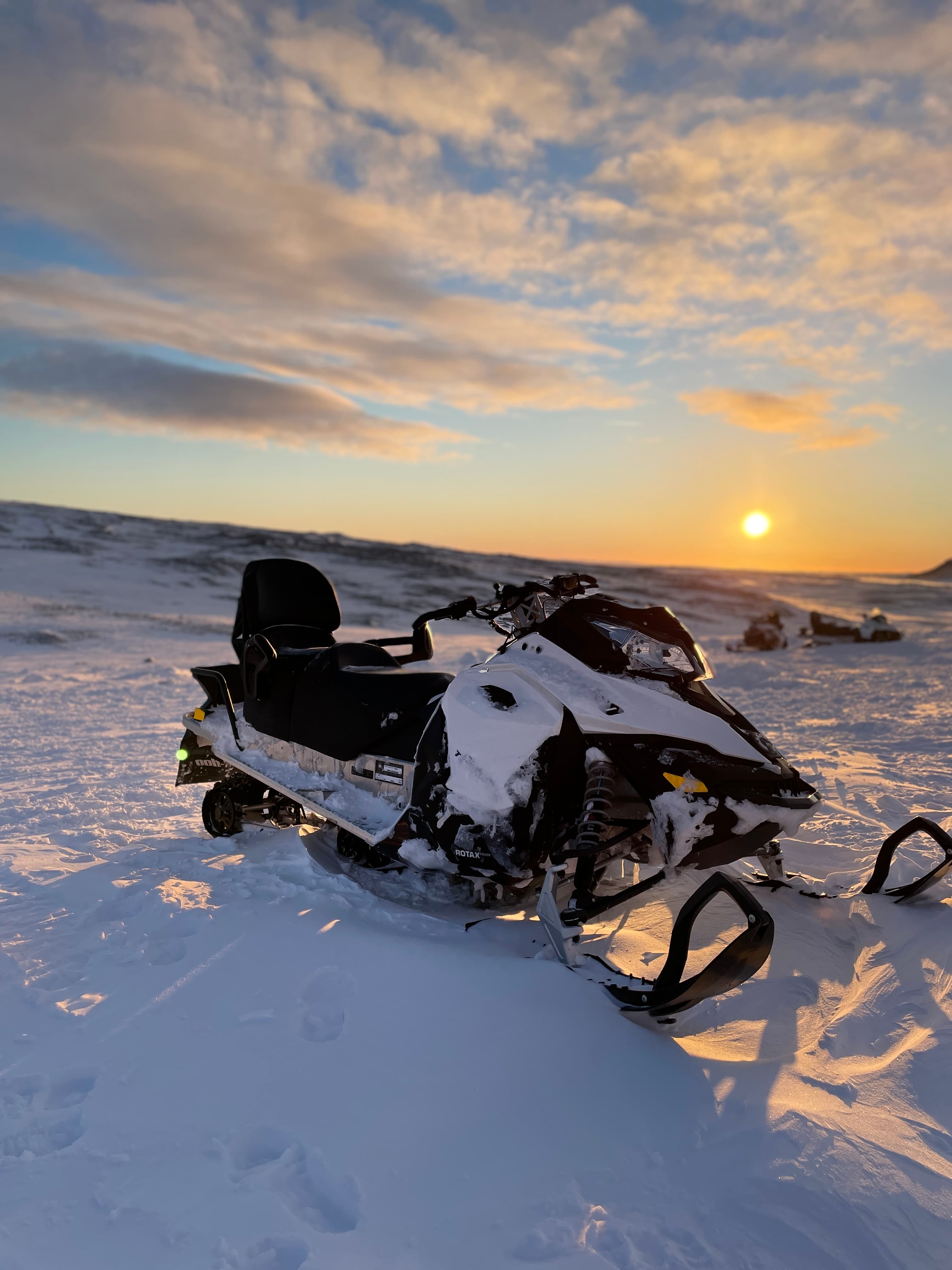 Picture of a snowmobile