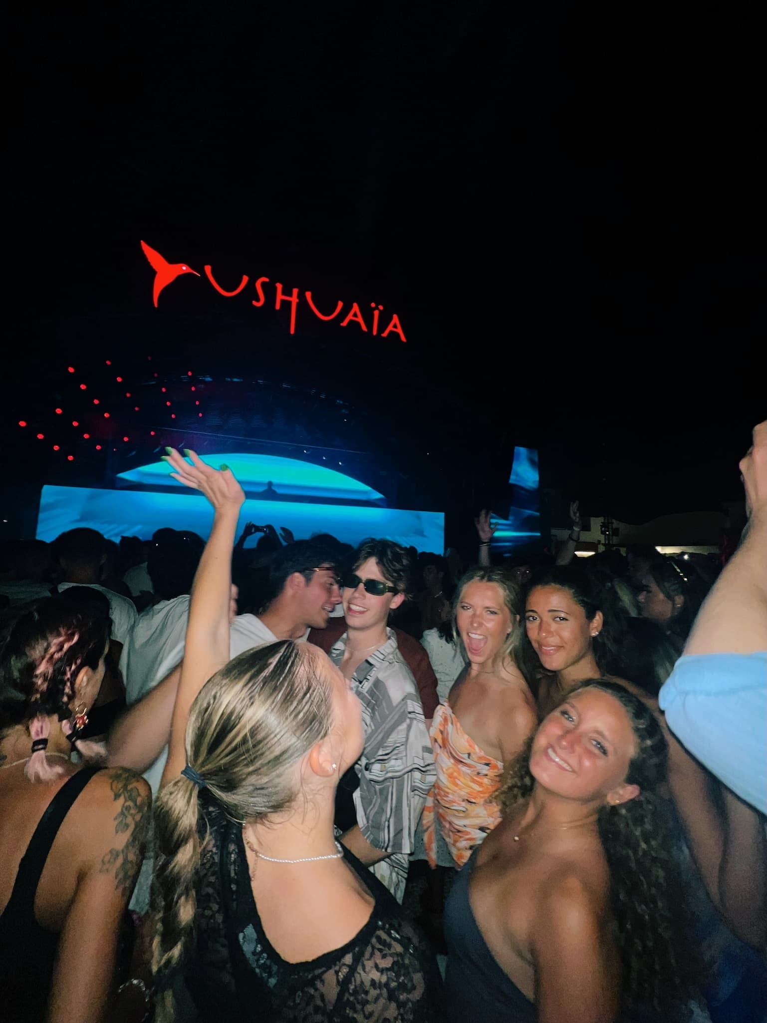 Women posing in a group