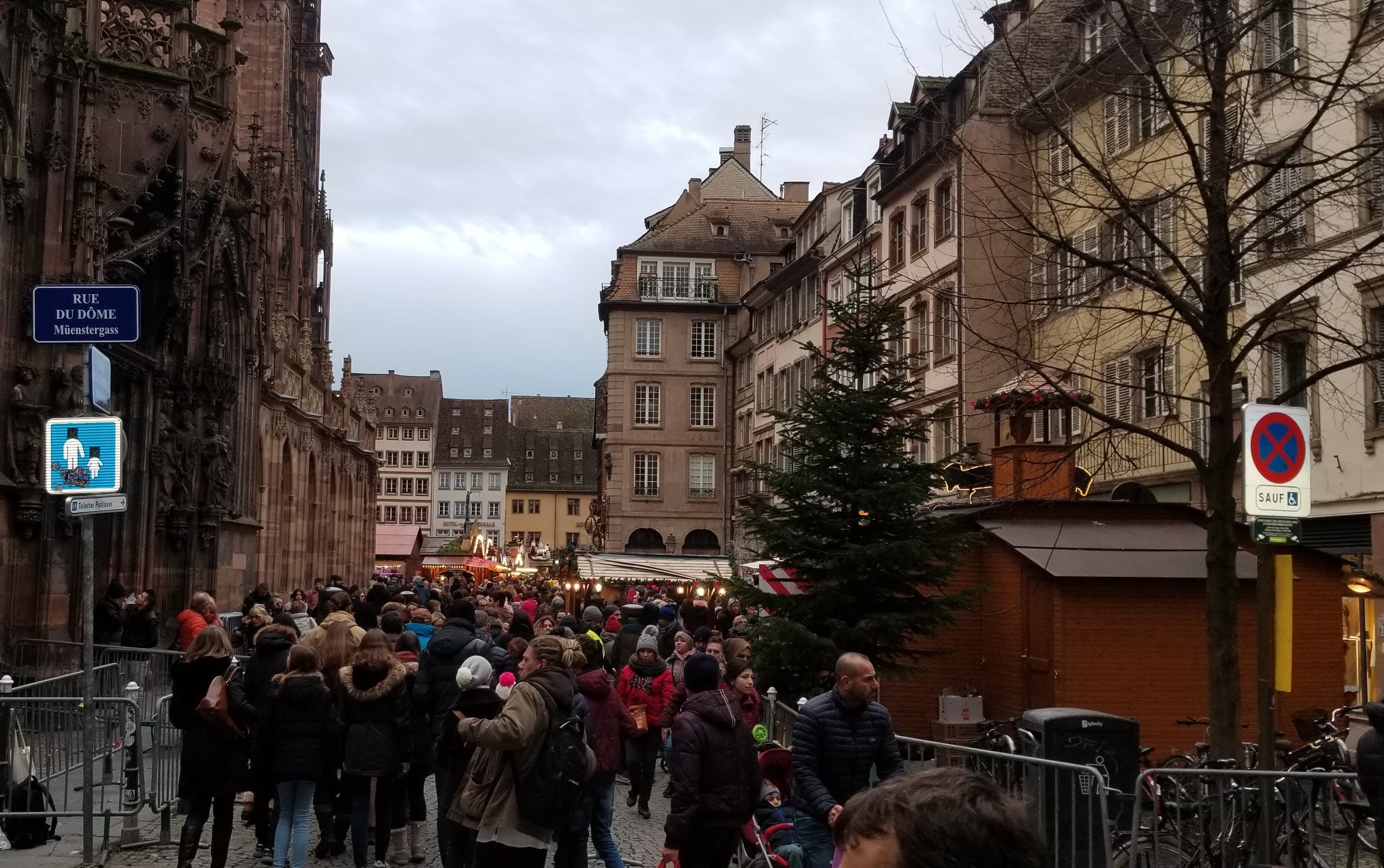 People roaming on the streets