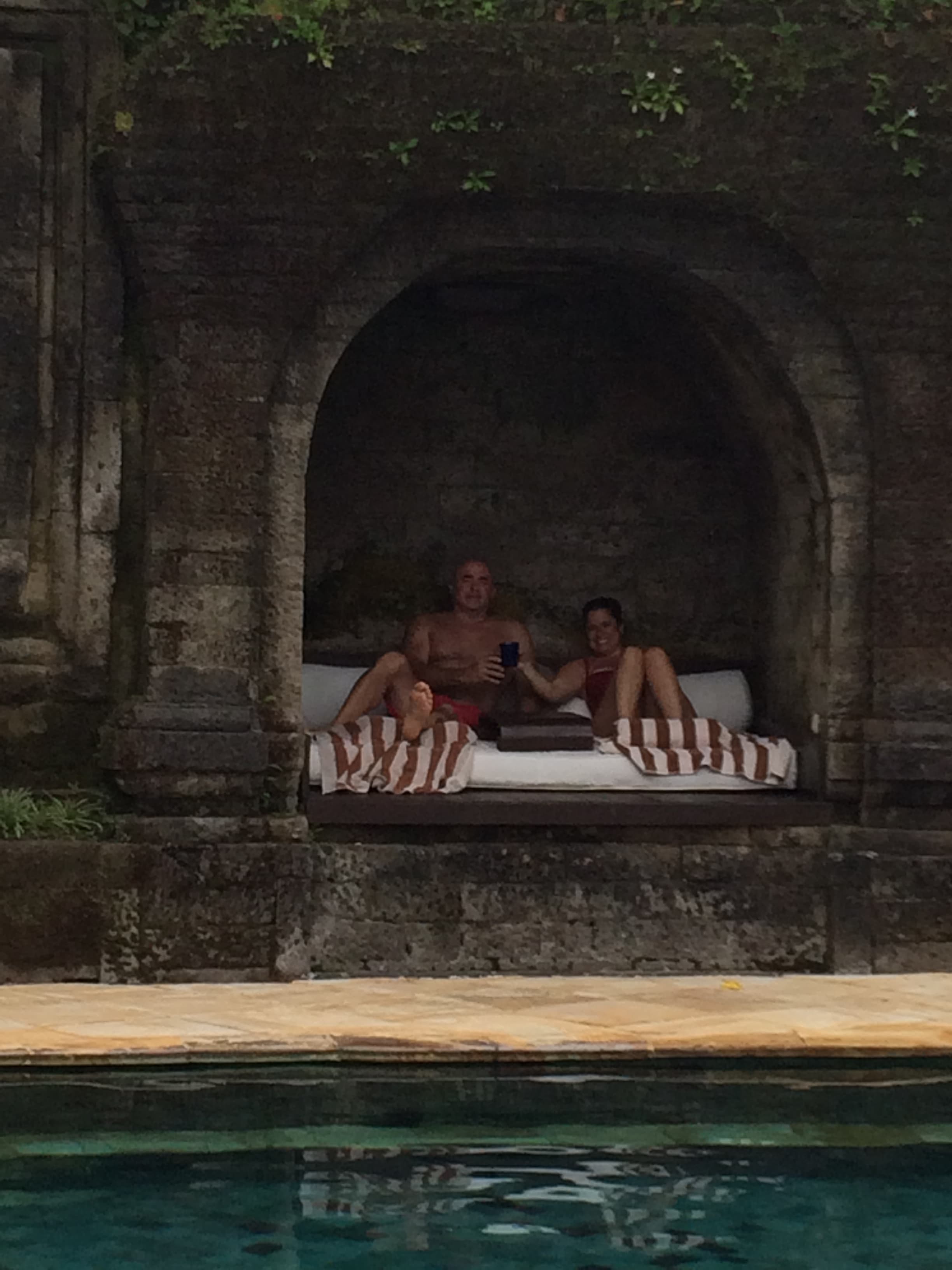 View of a couple
