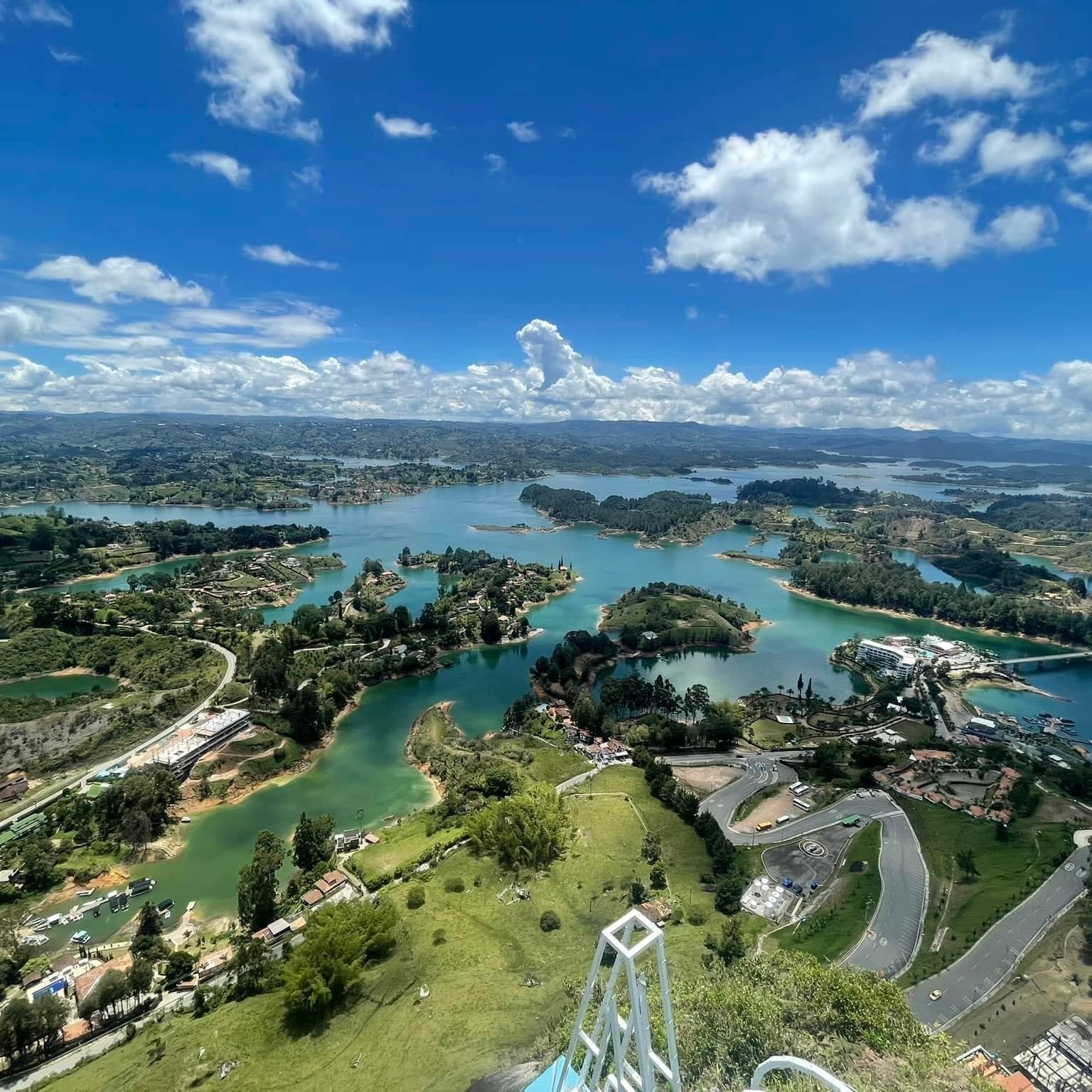 Picture from El Peñón de Guatapé rock