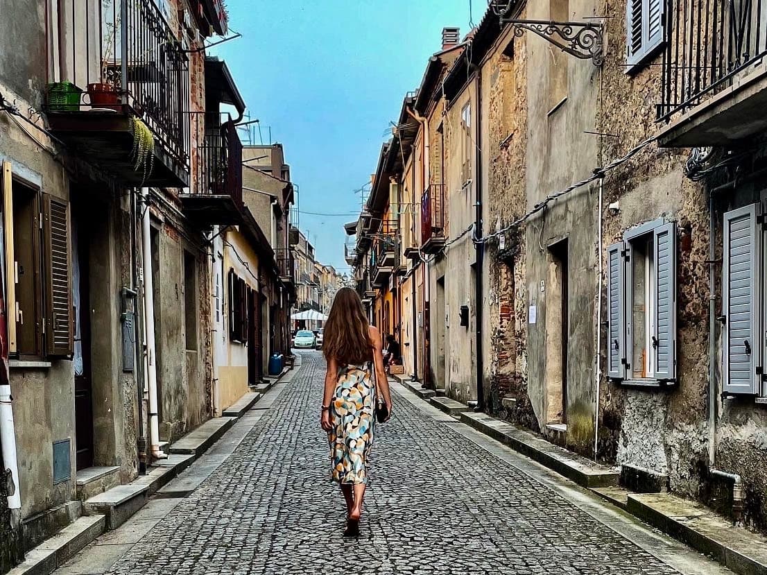 Walking in the street