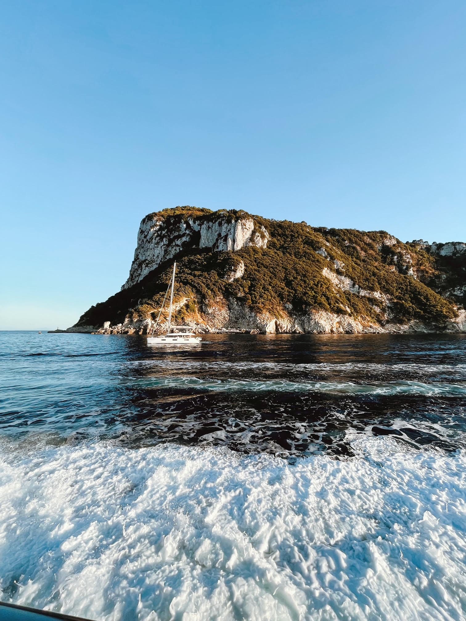 Sea and sea stack view
