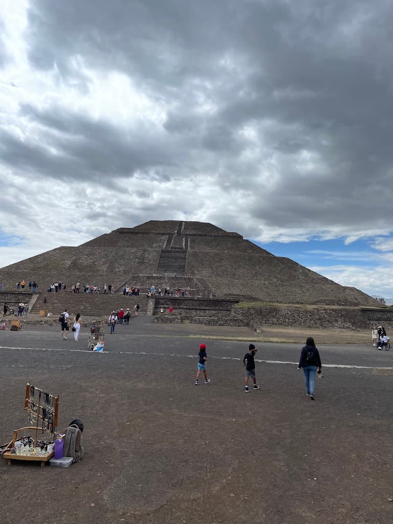 A ruin in Mexico.