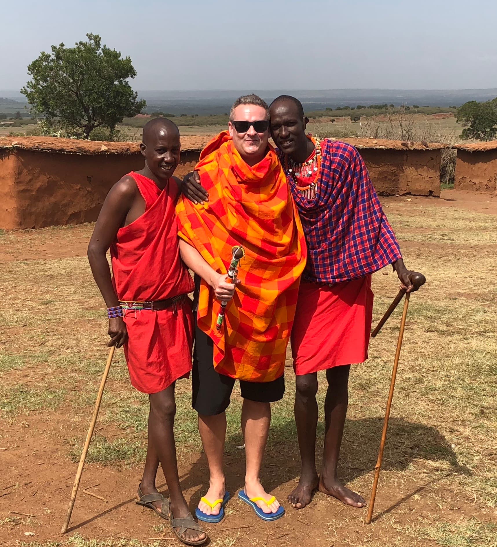 Fun picture with the natives