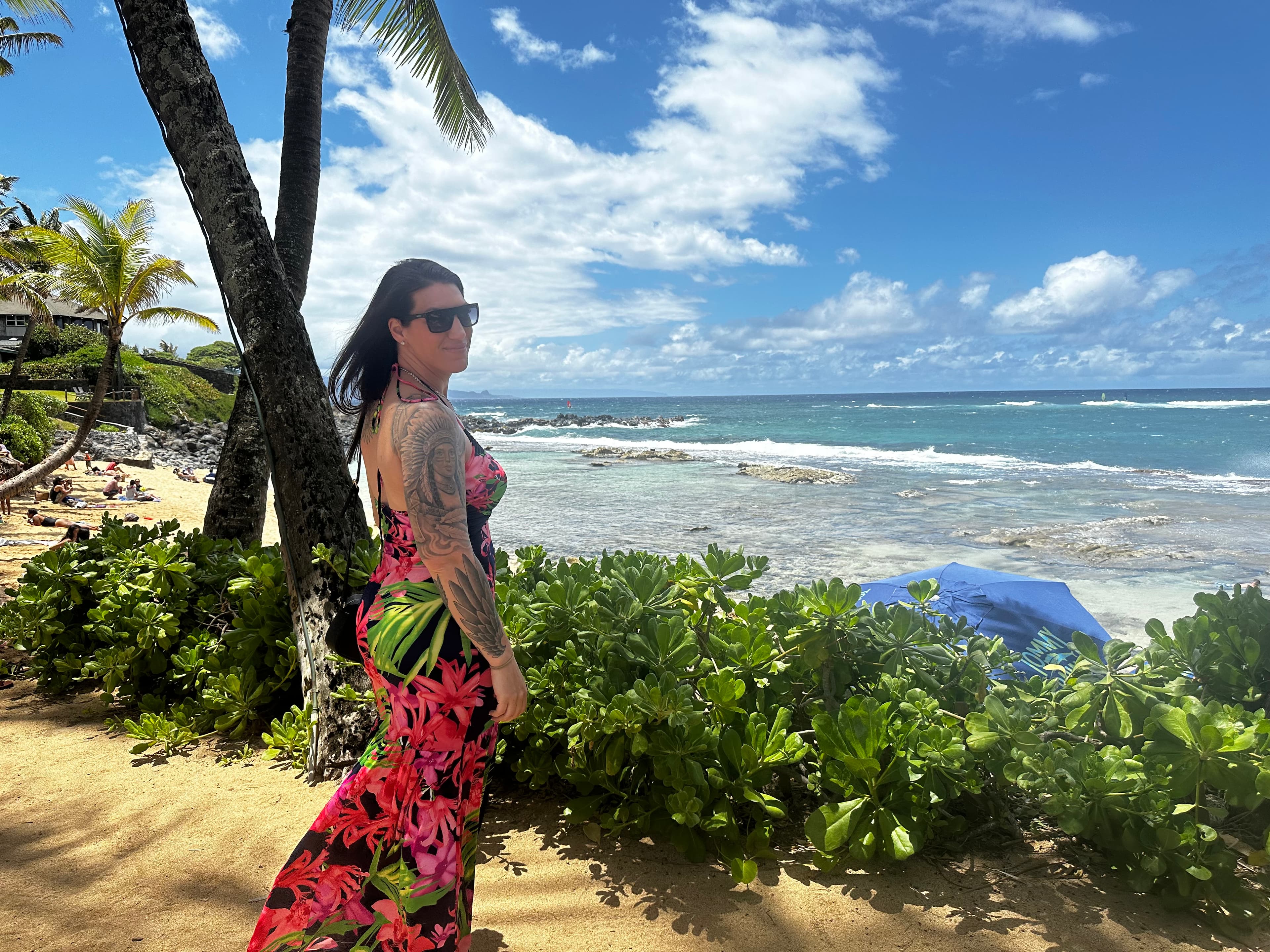 A nice sunny day on the beach