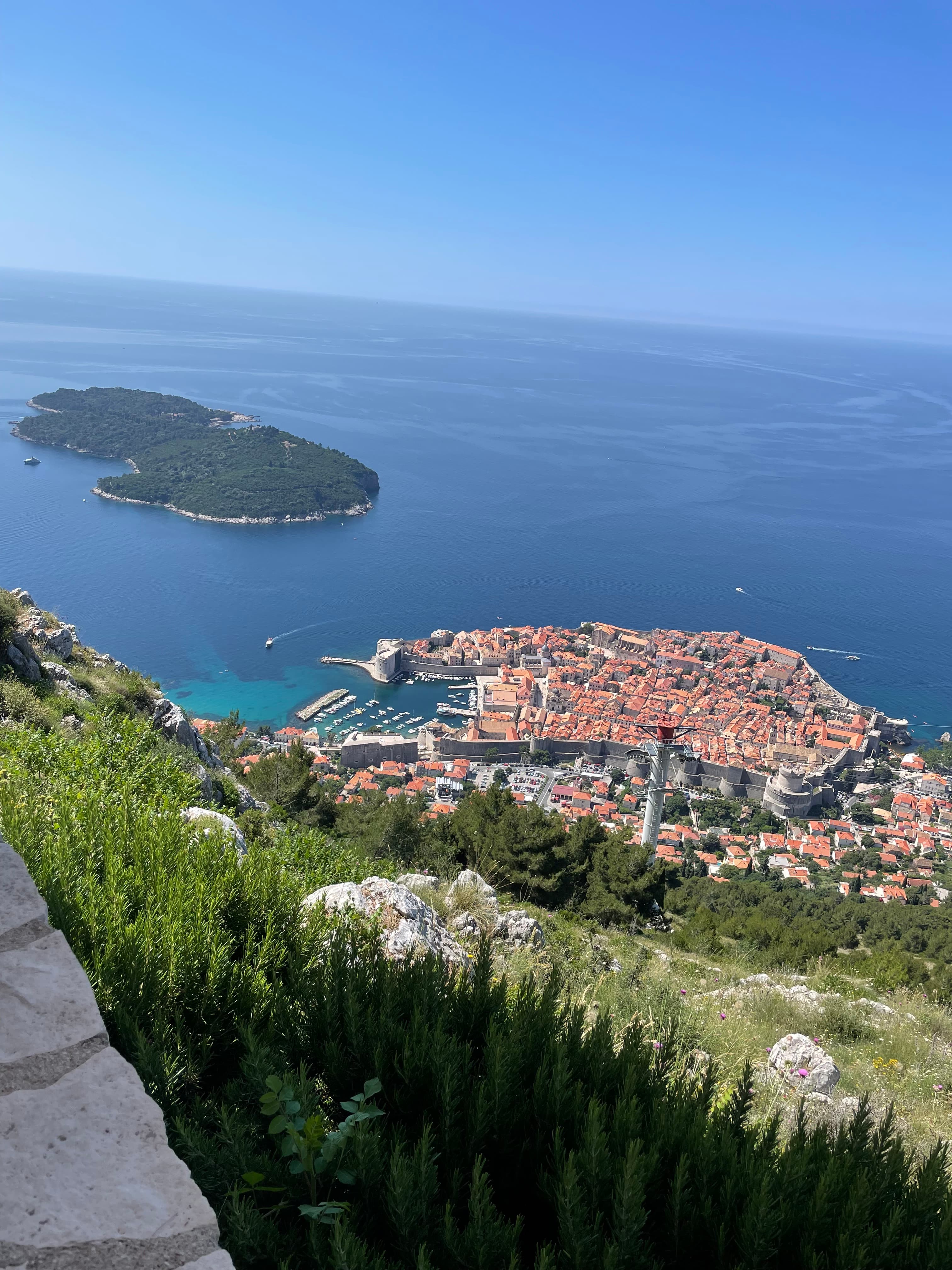 Sea and seaside view