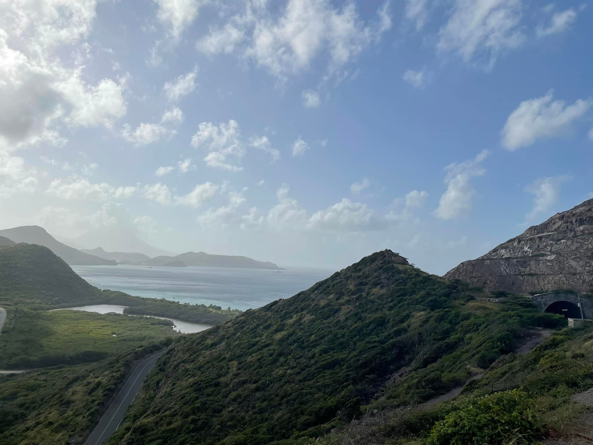 green mountains view