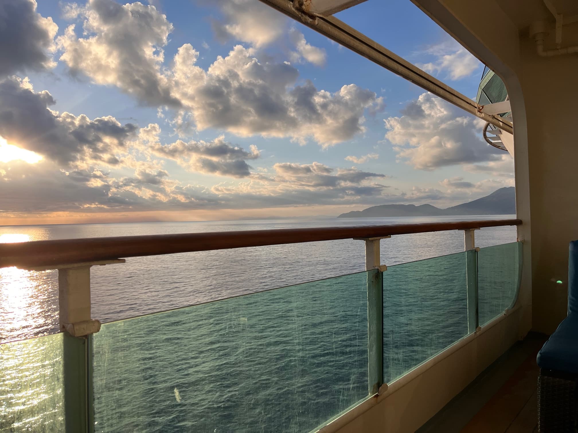 View from the cruise