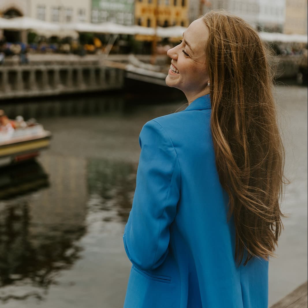 Travel advisor posing