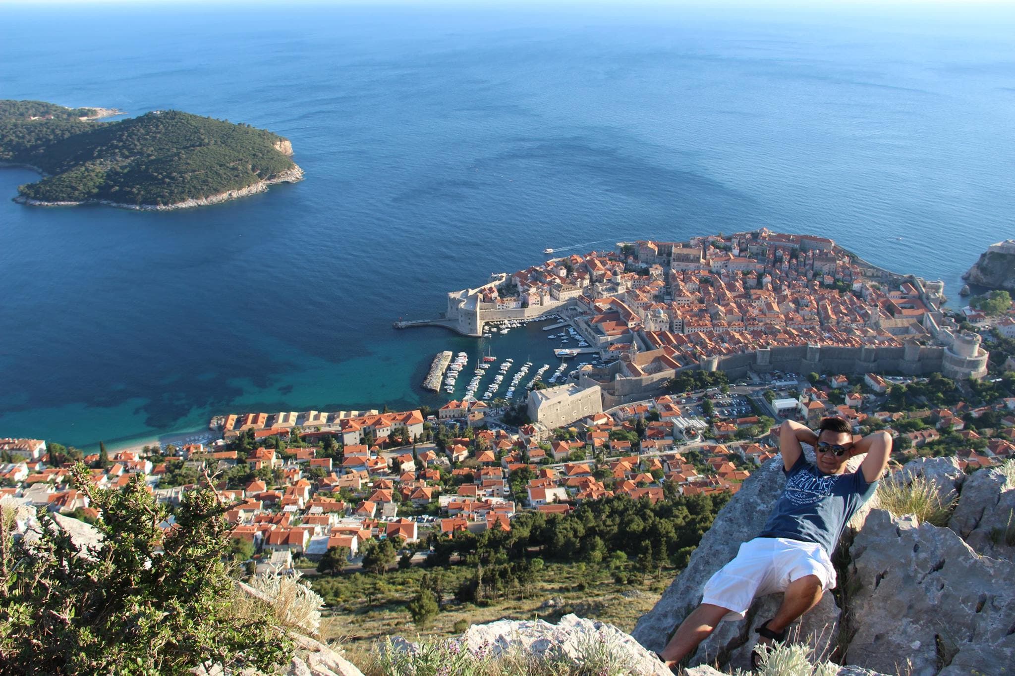 Sea and sea side view