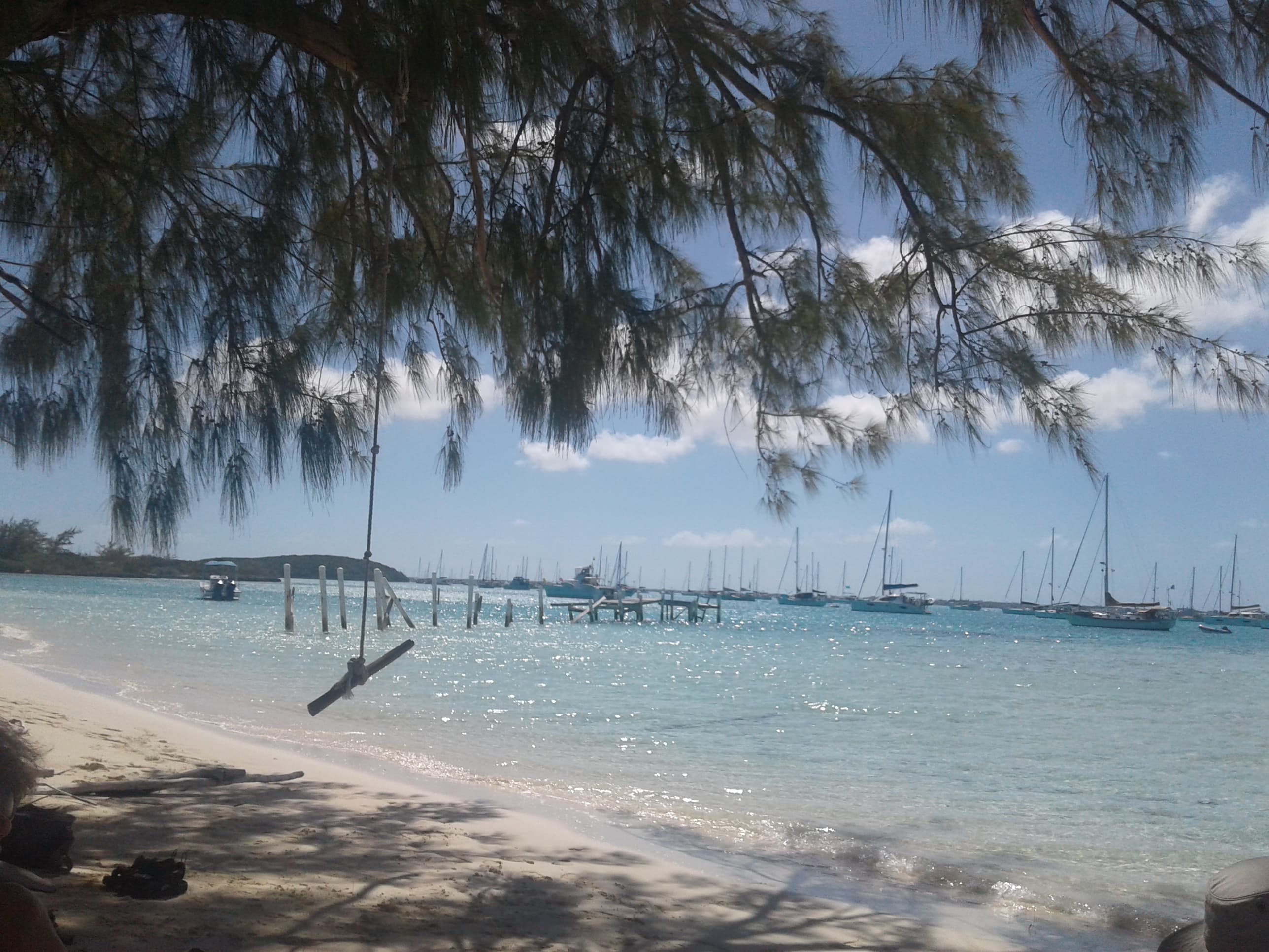 Picture of boats at Island