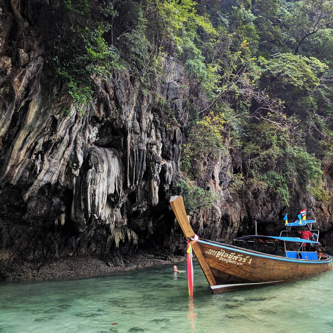 A boat in countryside