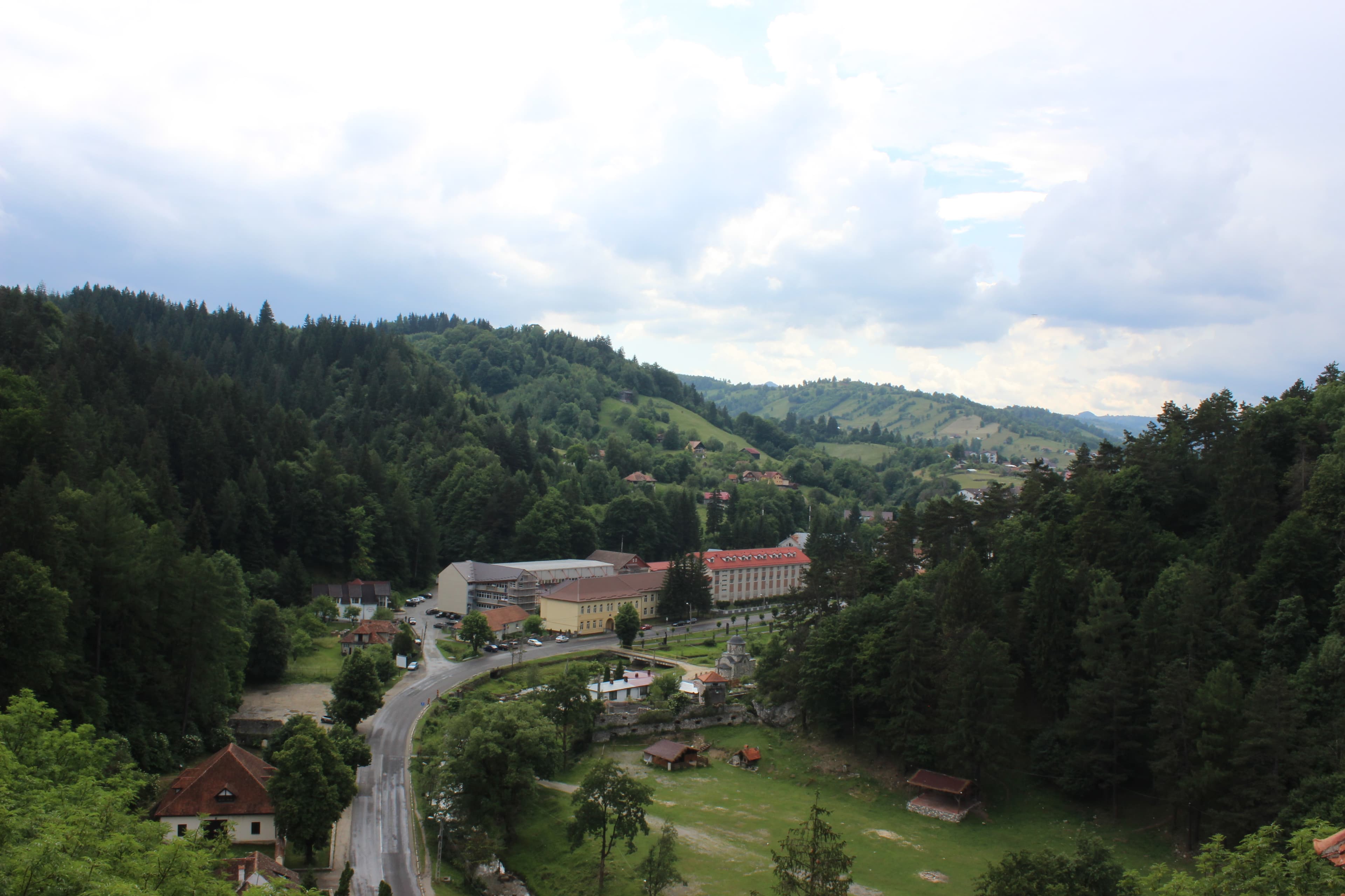 Beautiful green valley