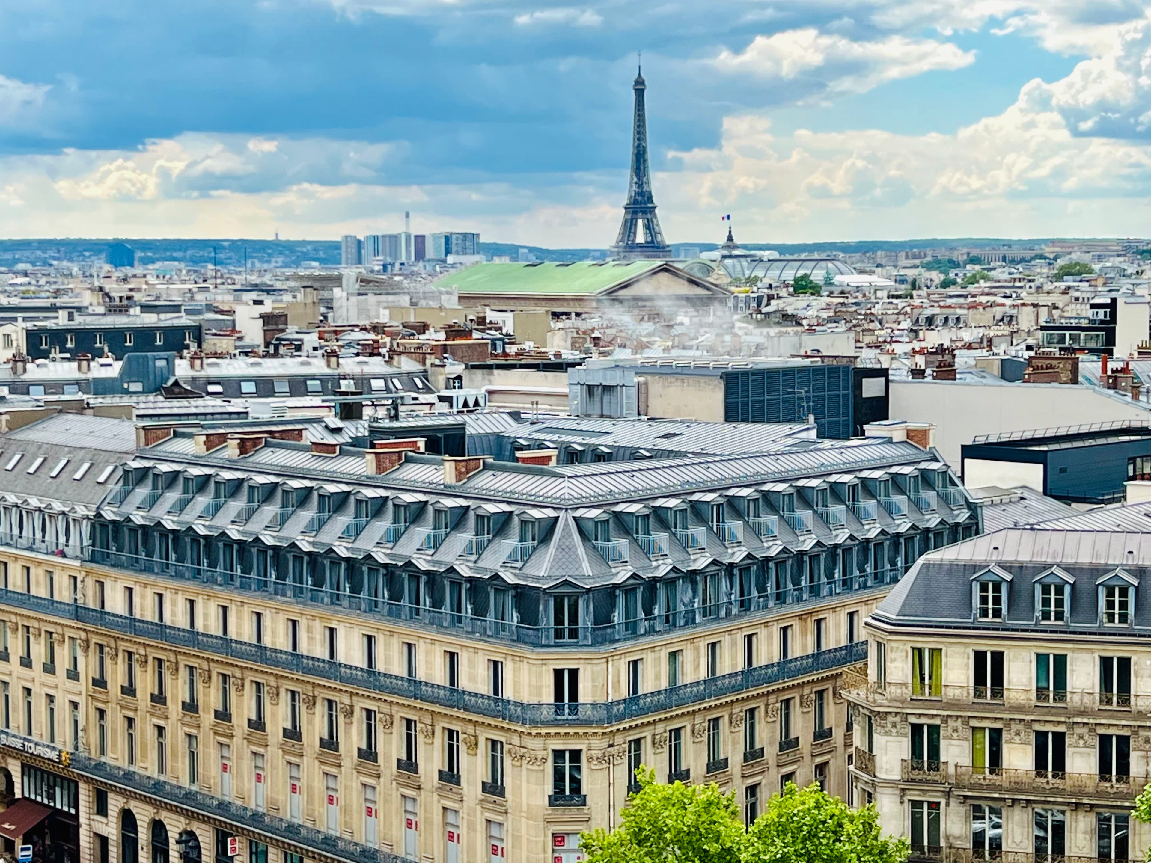 A beautiful view of Eiffle Tower