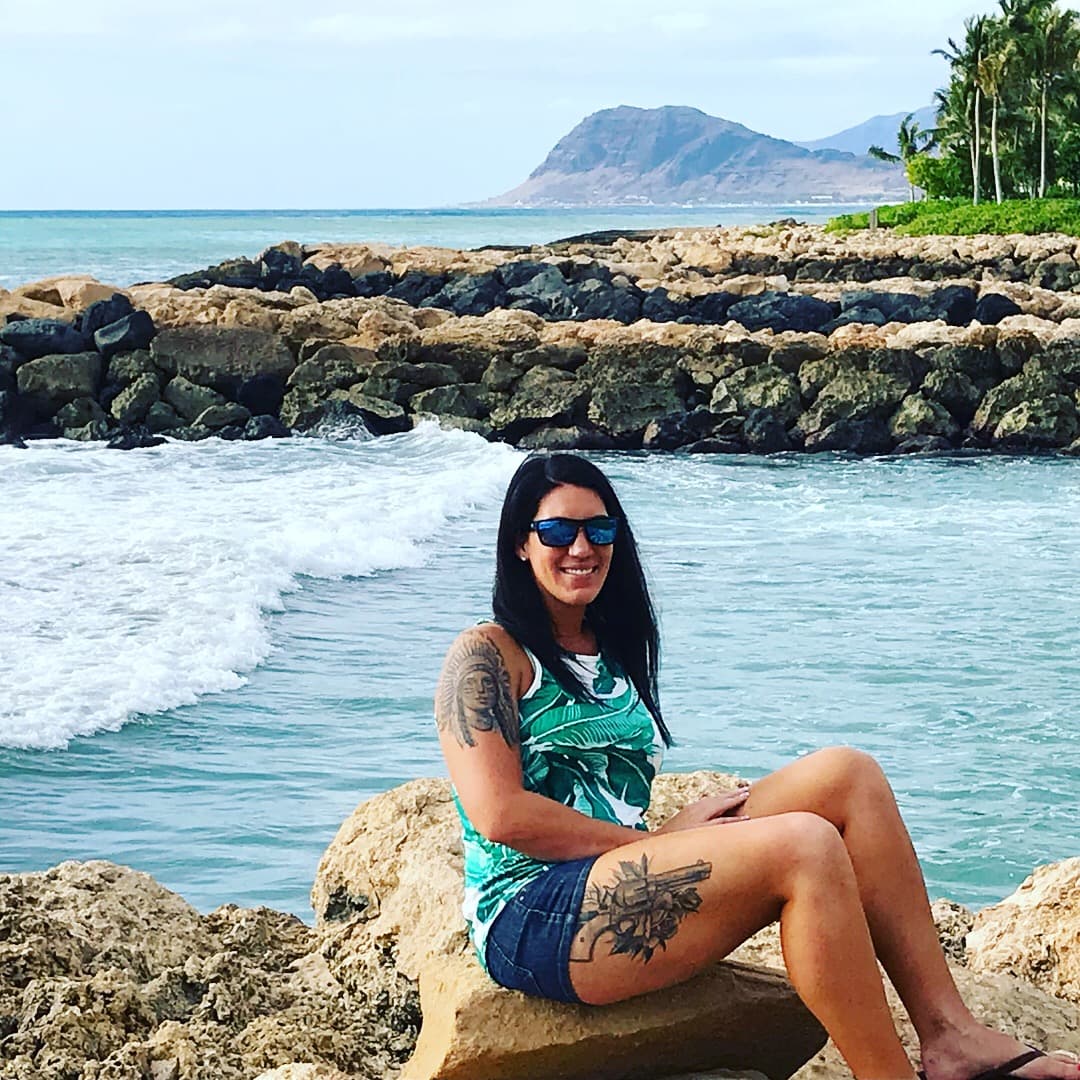 Sitting on the rocks